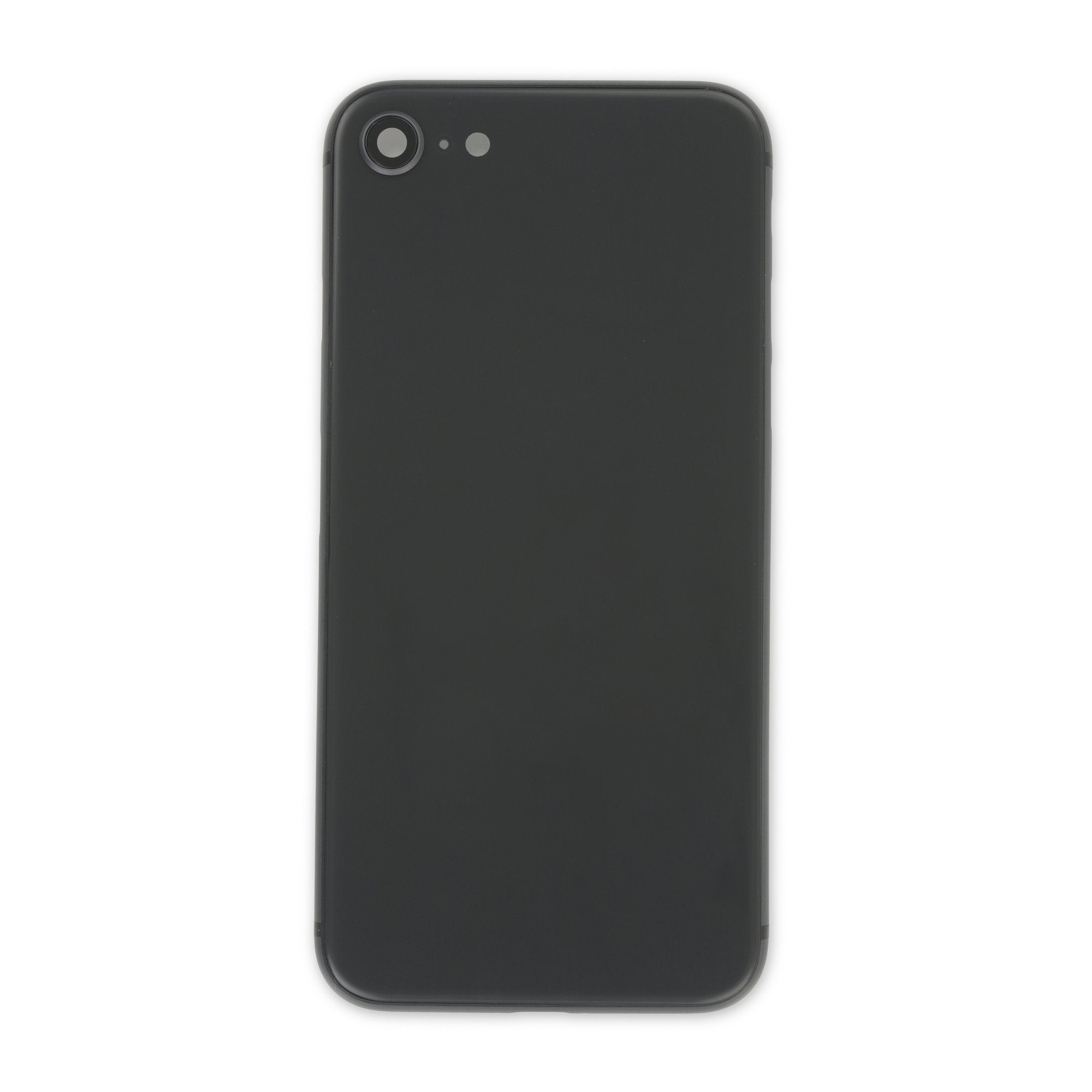 iPhone 8 Aftermarket Blank Rear Case Black New
