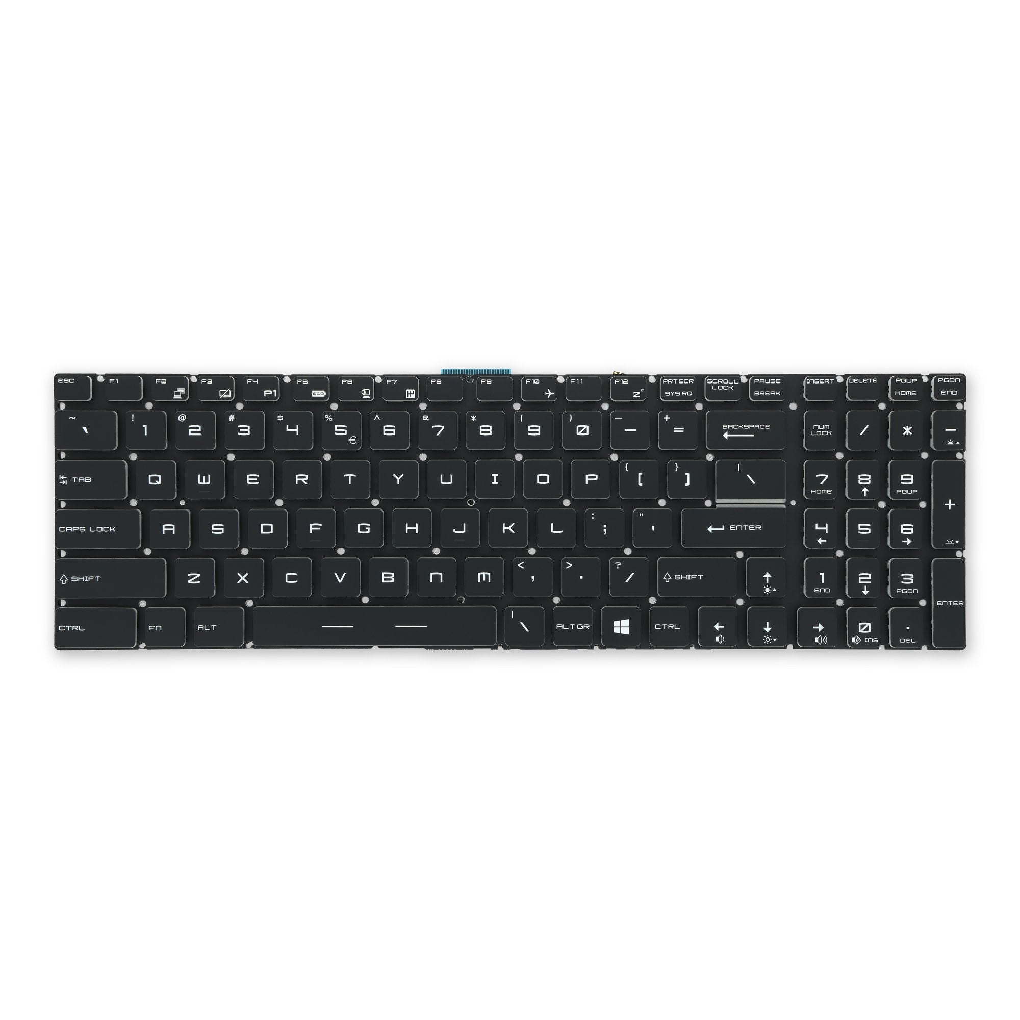 MSI Keyboard - V143422BK2 New US Keyboard Layout