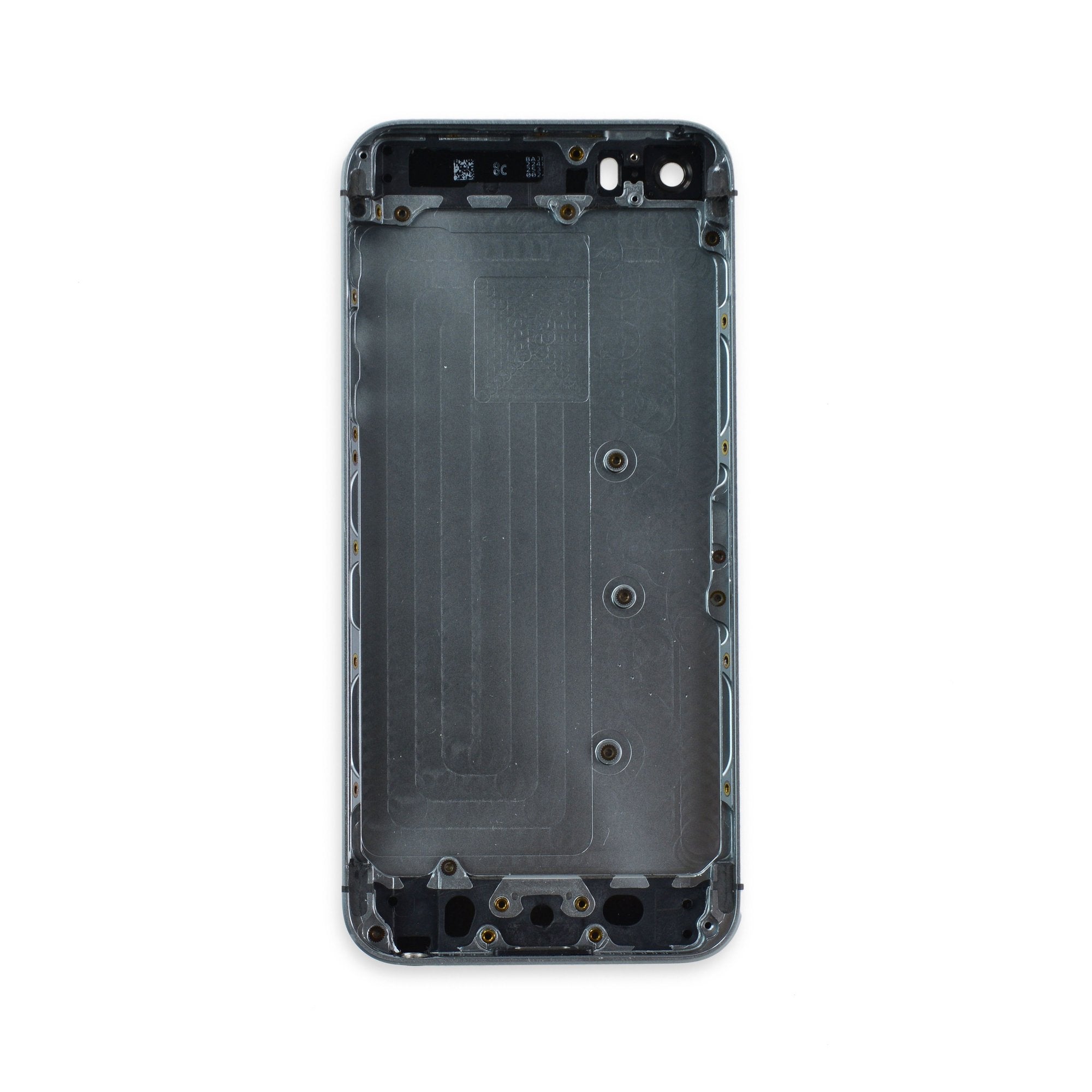 iPhone 5s Blank Rear Case Black New