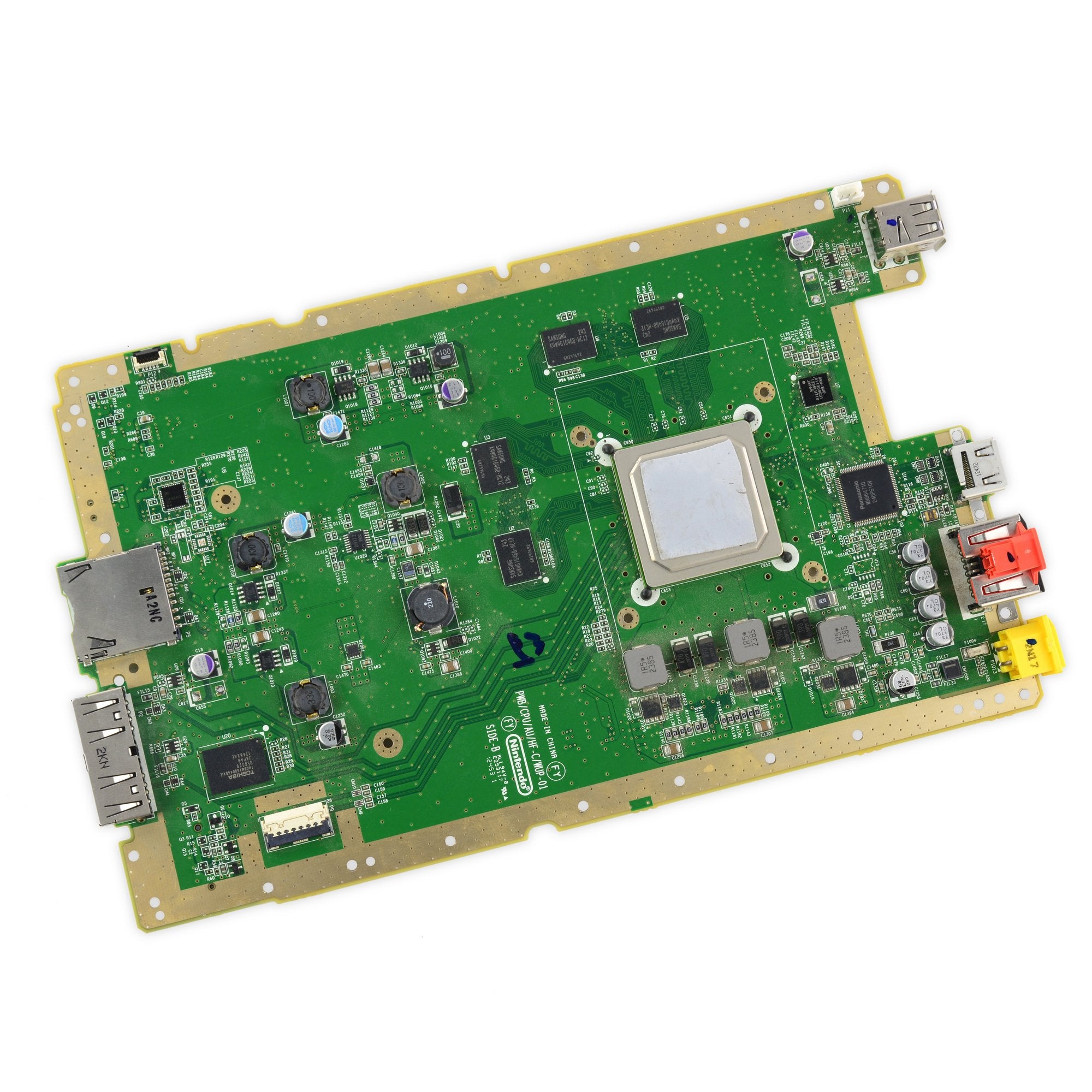 Nintendo Wii U Motherboard & Paired Optical Drive