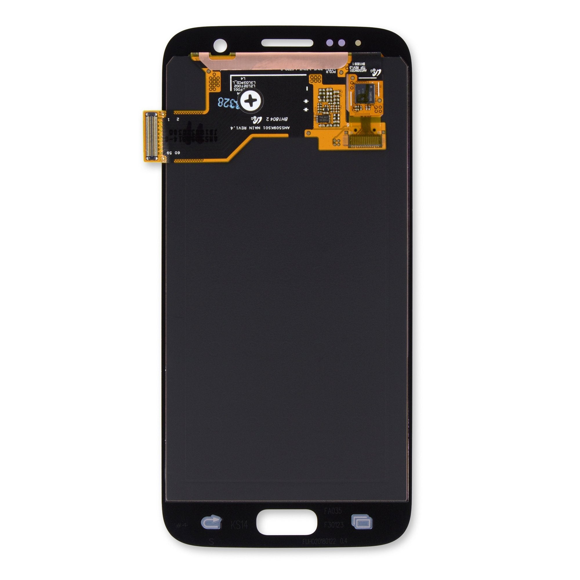 Galaxy S7 Screen Gold Part Only AMOLED