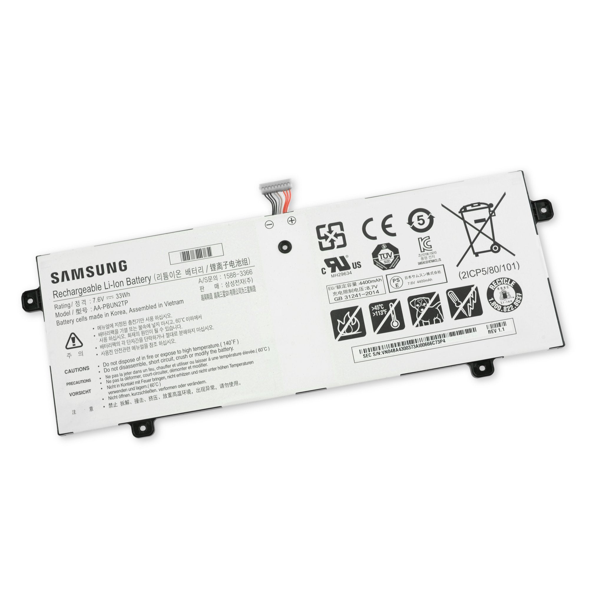 Samsung Chromebook XE500C13 Battery