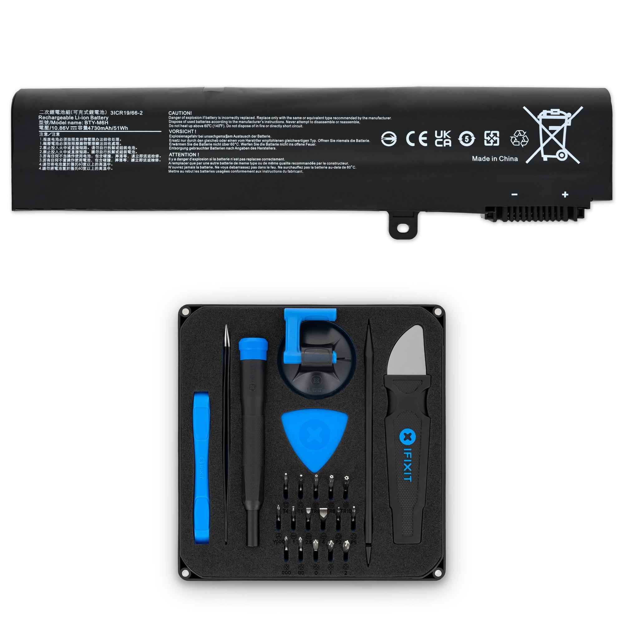 MSI BTY-M6H Battery New Fix Kit