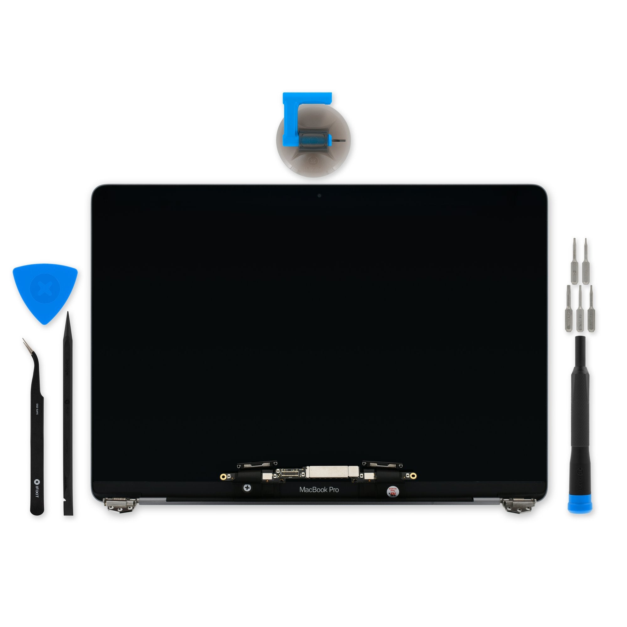 MacBook Pro 13" Retina (Late 2016-2017) Display Assembly Dark Gray Used, Premium Fix Kit