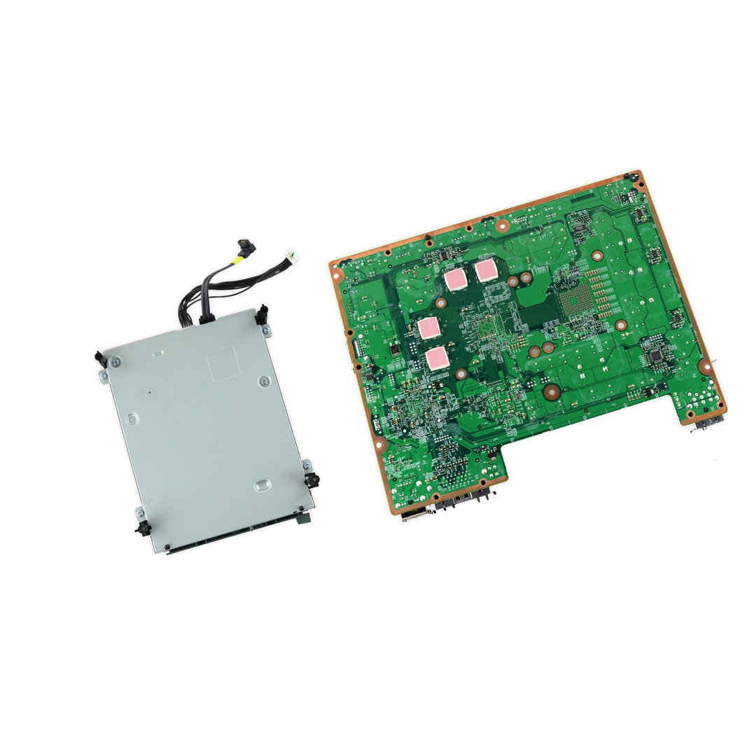 Xbox 360 Xenon Motherboard and Paired Optical Drive