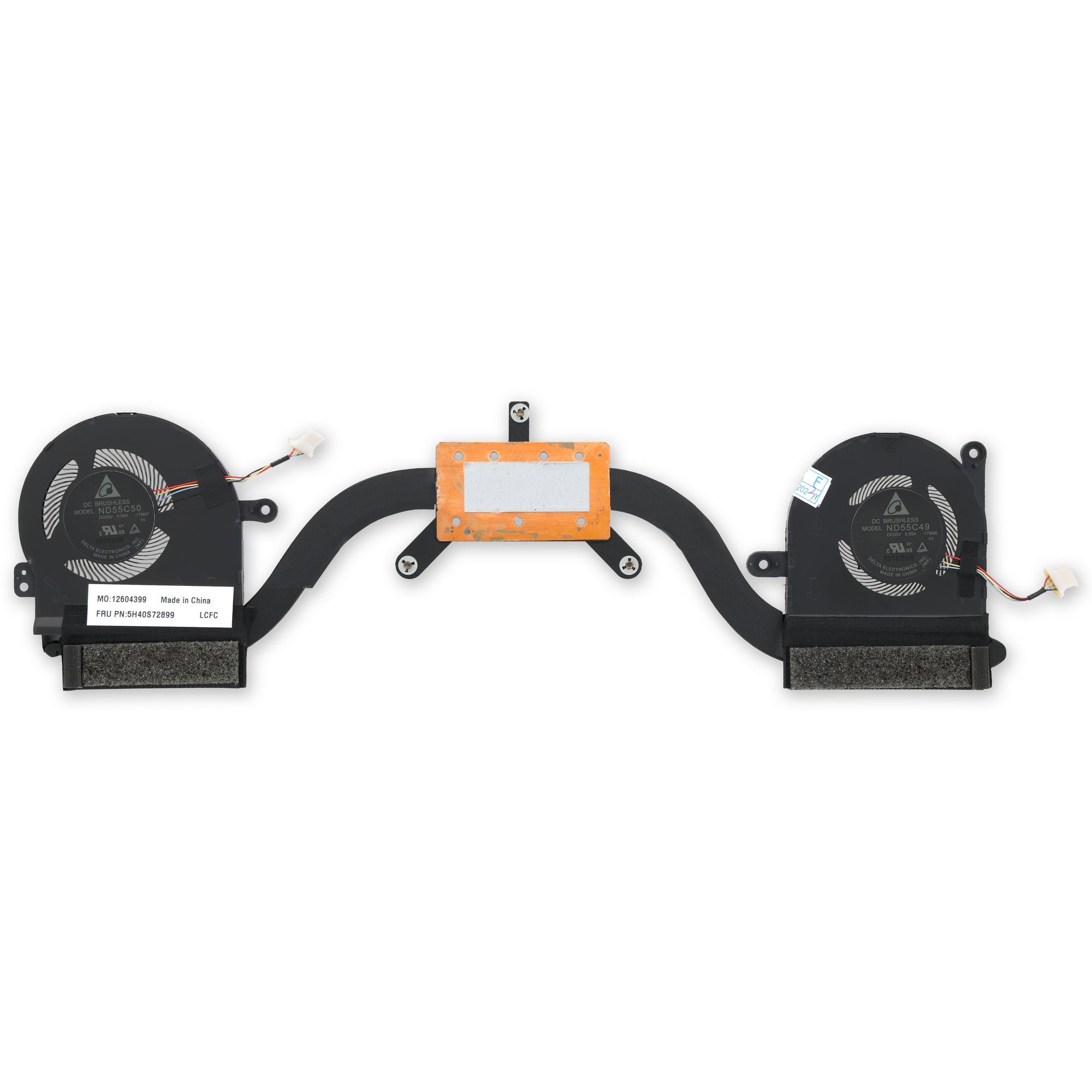 Lenovo Yoga C930-13IKB Fan and Heat Sink Assembly