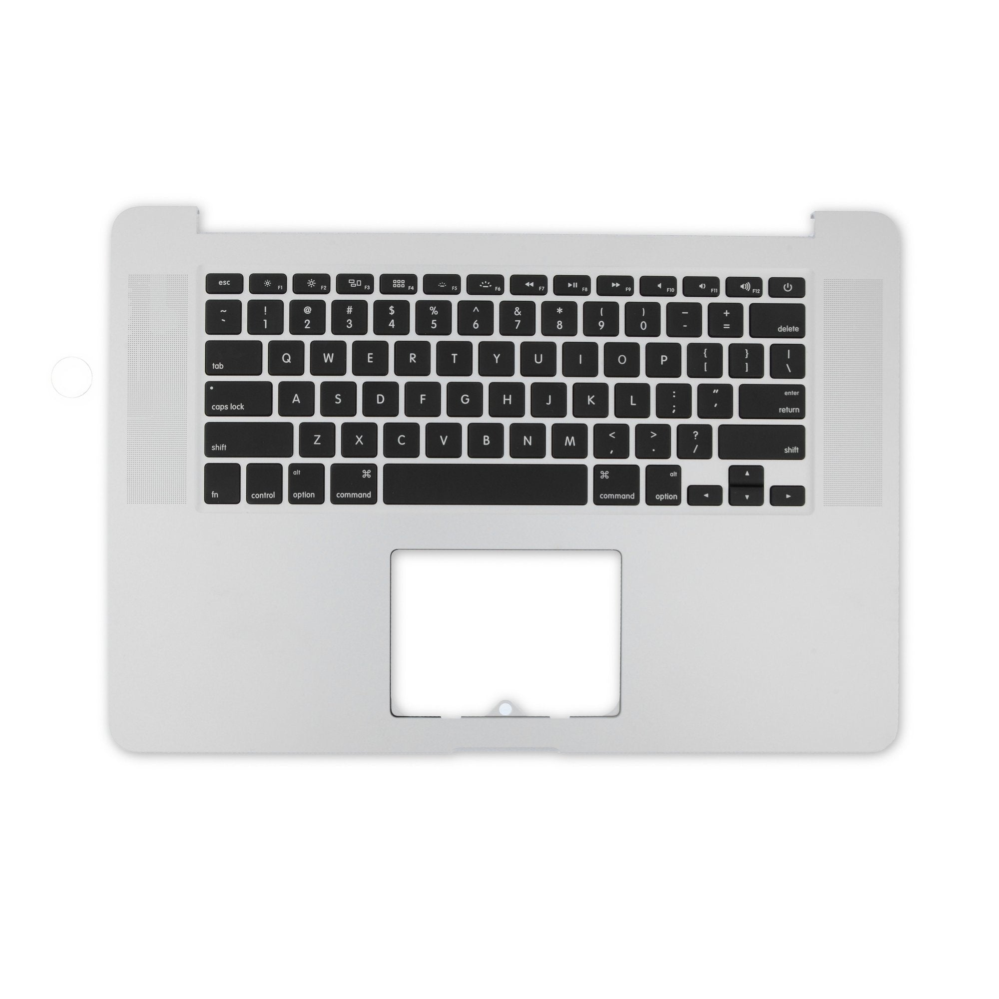 MacBook Pro 15" Retina (Late 2013-Mid 2014) Upper Case Assembly Used, B-Stock No Trackpad or Battery