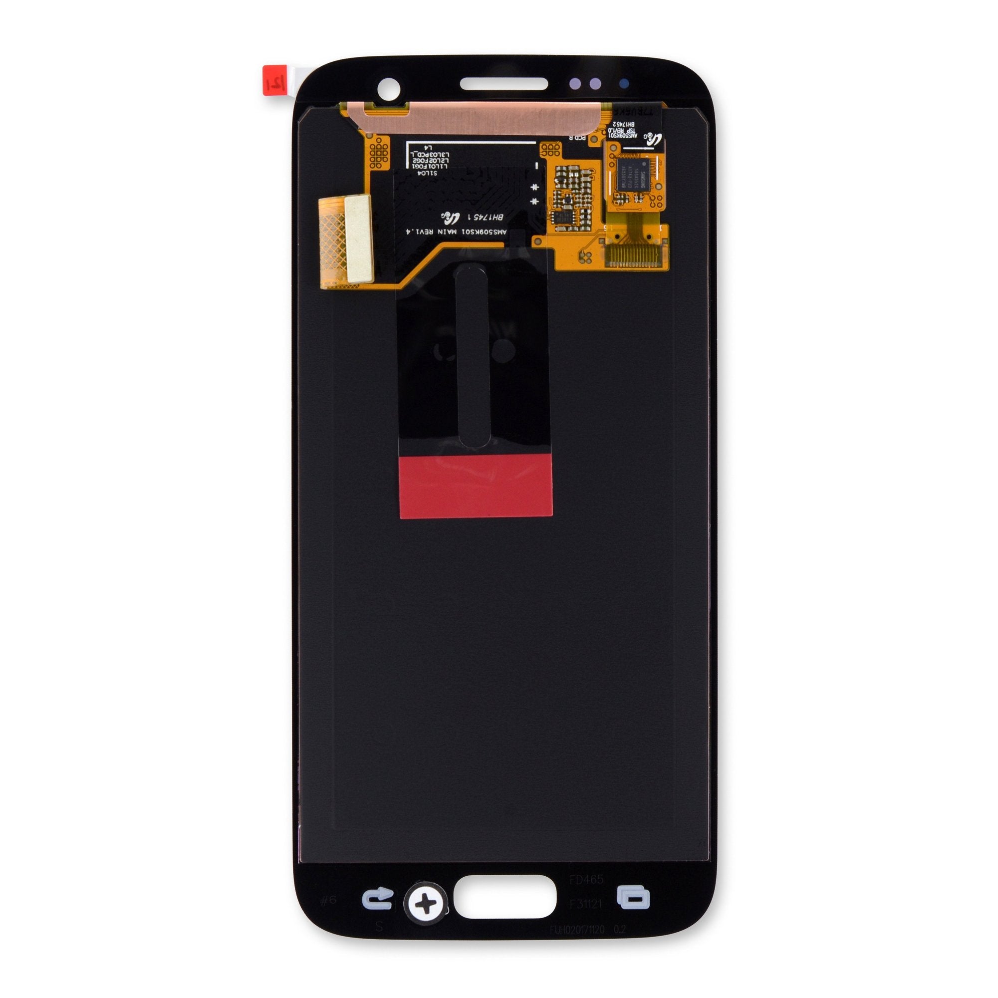 Galaxy S7 Screen Black Part Only AMOLED