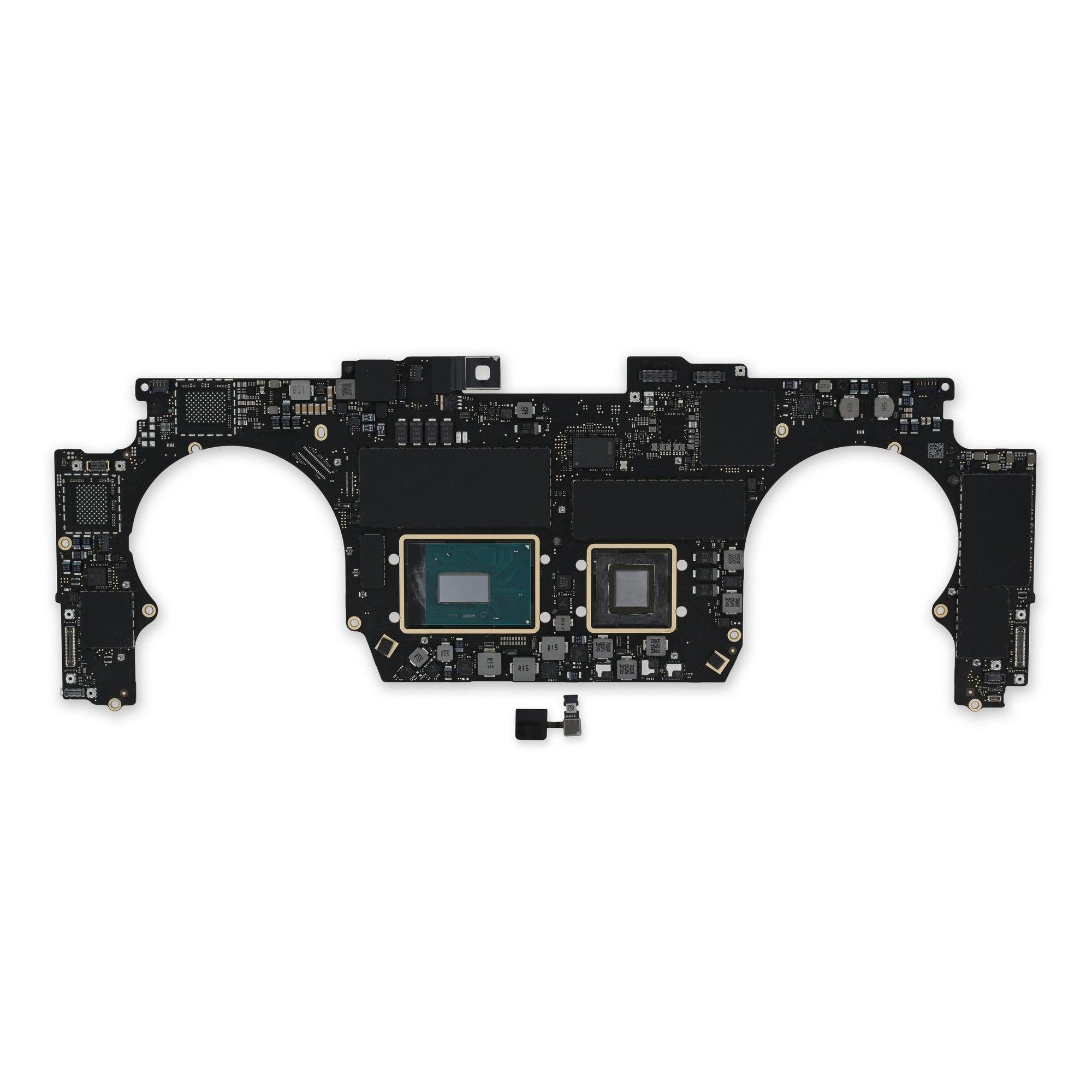 MacBook Pro 15" Retina (Mid 2018) 2.9 GHz Logic Board, Radeon Pro 560X, with Paired Touch ID Sensor 32 GB RAM 512 GB Used