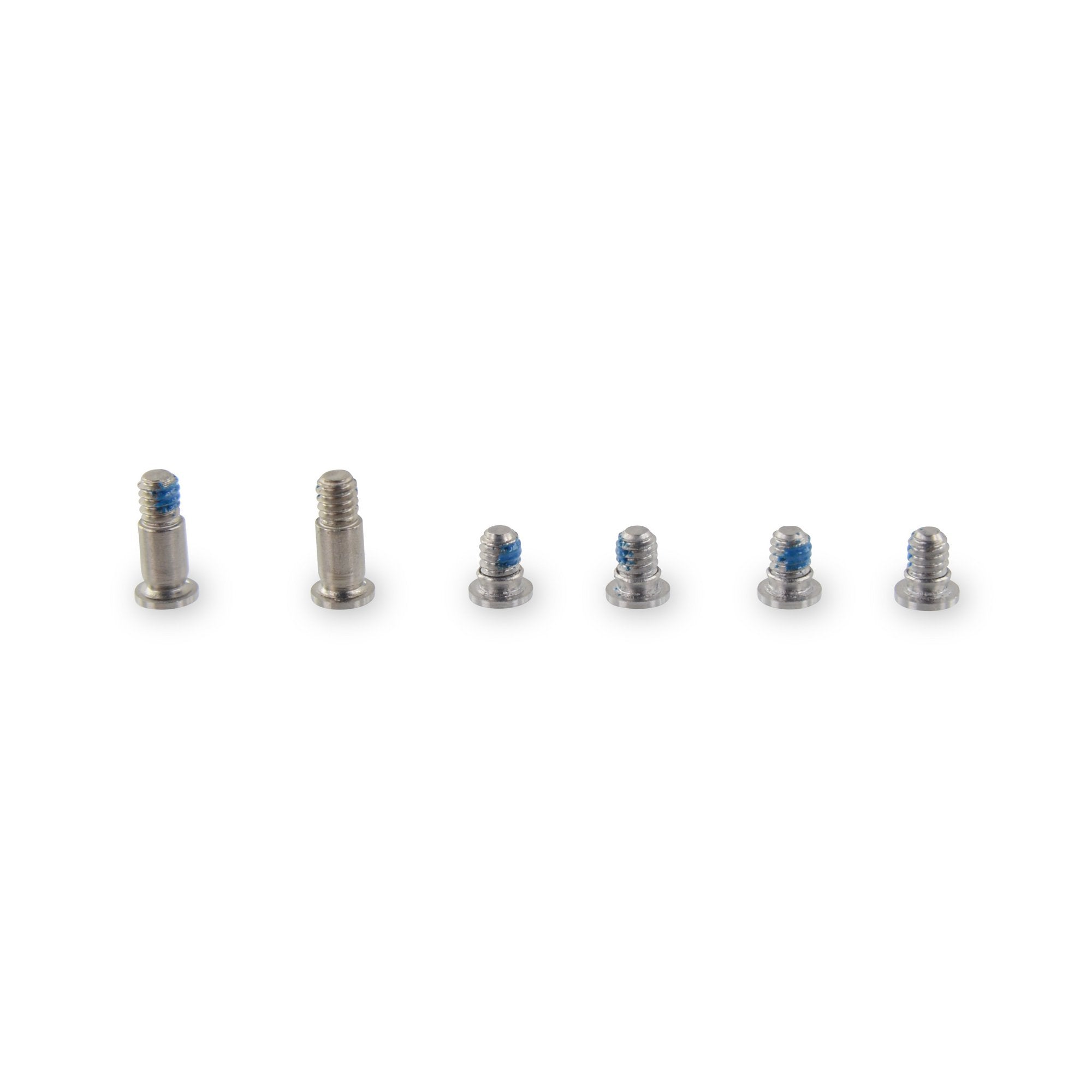 MacBook Pro 13" Retina (A1706, A1989, A2251) Lower Case Screw Set Silver New