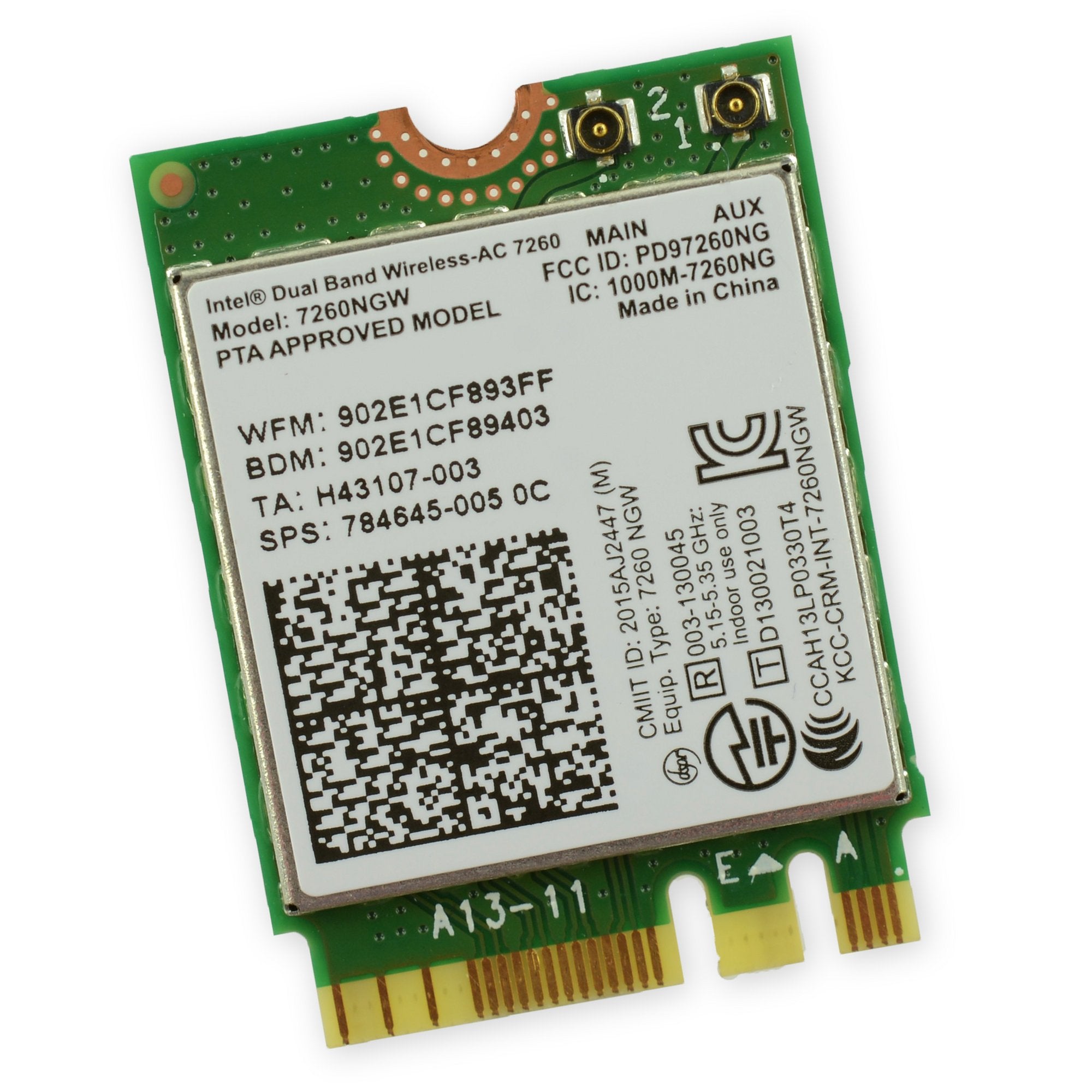 HP Chromebook 14-ak013dx Wi-Fi Board