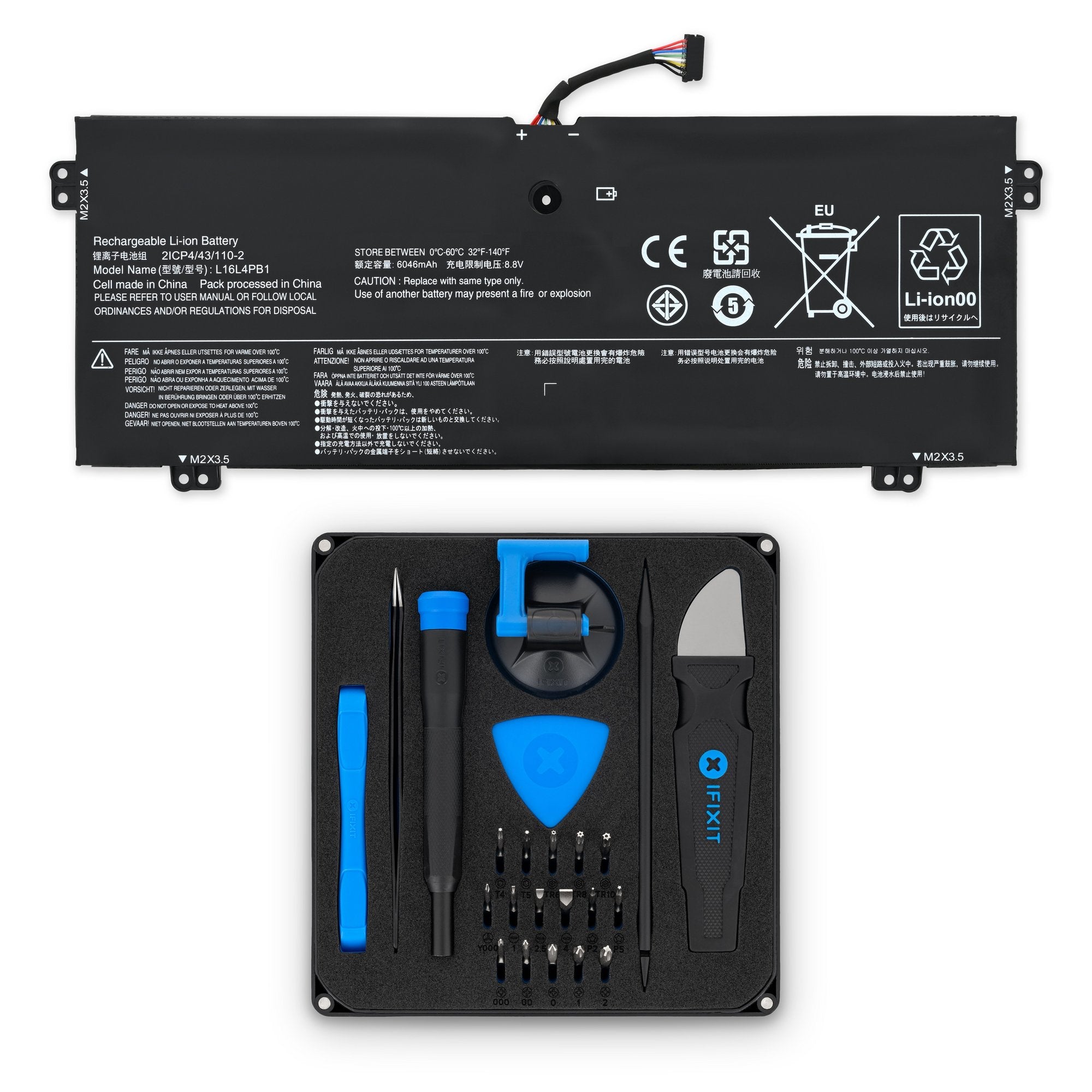 Lenovo Yoga 720 and 730 13" Battery New Fix Kit Aftermarket