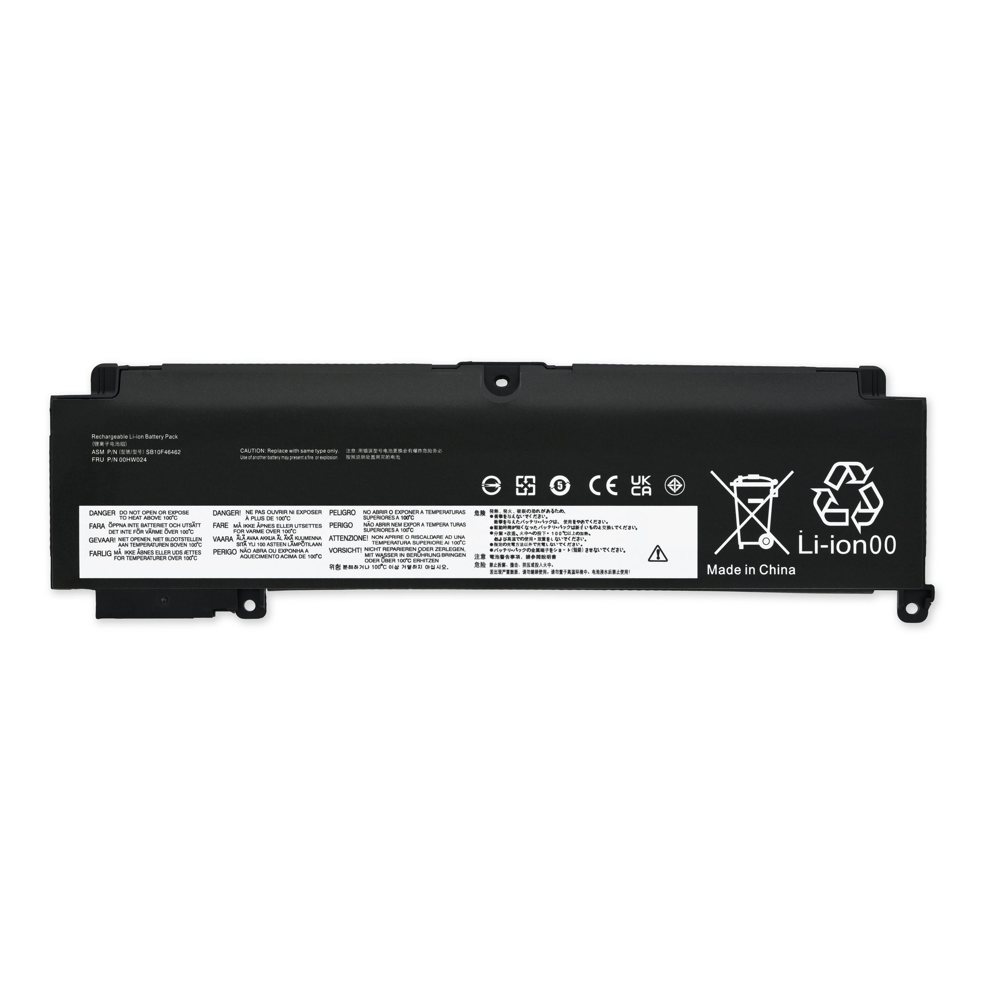 Lenovo ThinkPad T460s and Lenovo ThinkPad T470s Rear Battery New Part Only