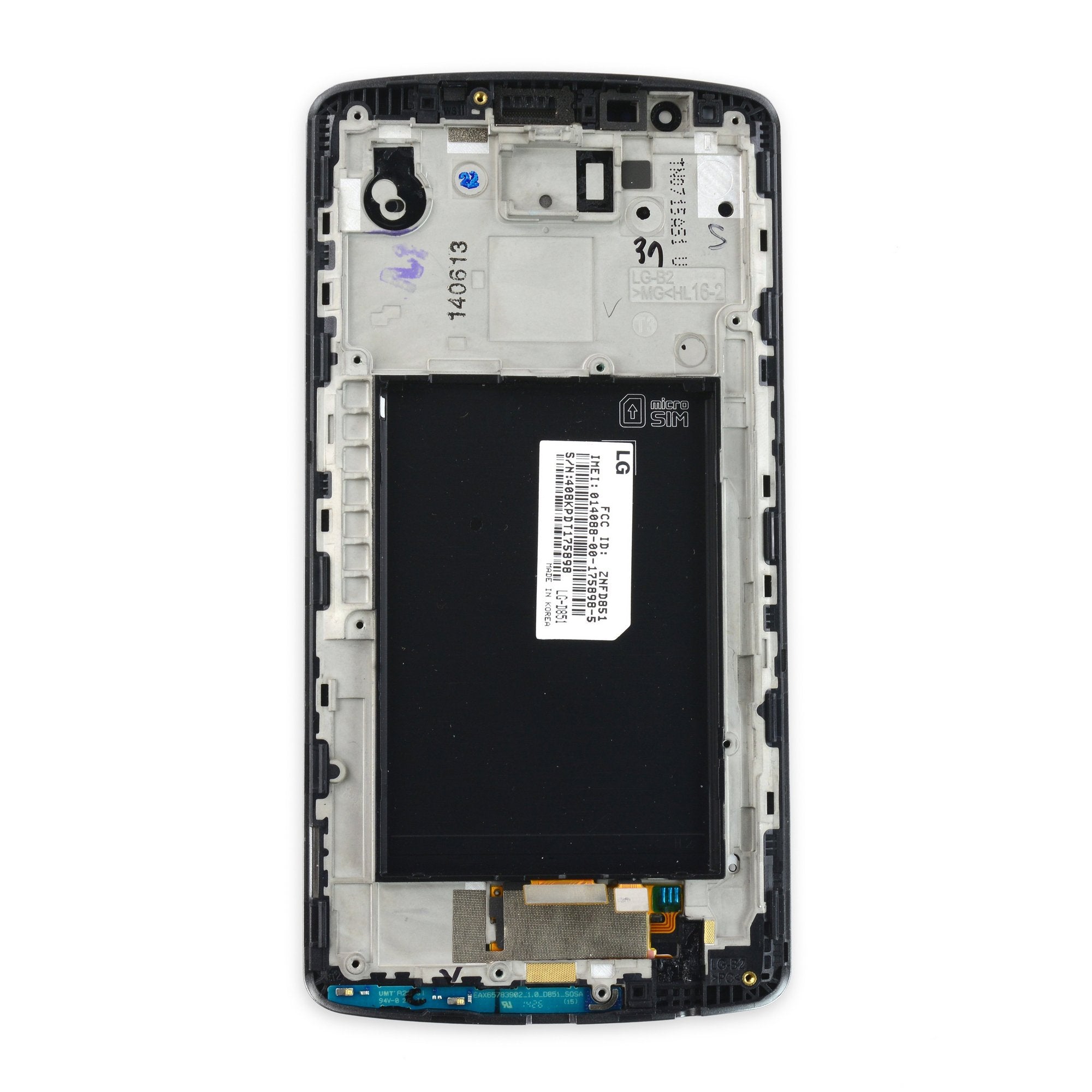 LG G3 (T-Mobile) Screen Assembly Black Used, A-Stock