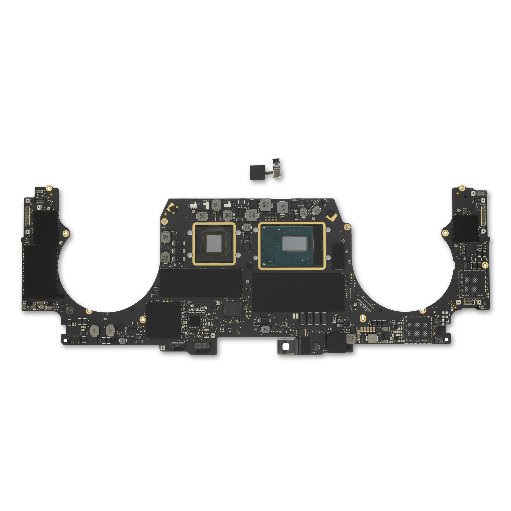 MacBook Pro 15" Retina (Mid 2019) 2.3 GHz Logic Board, Radeon Pro 560X, with Paired Touch ID Sensor 16 GB RAM 512 GB Used