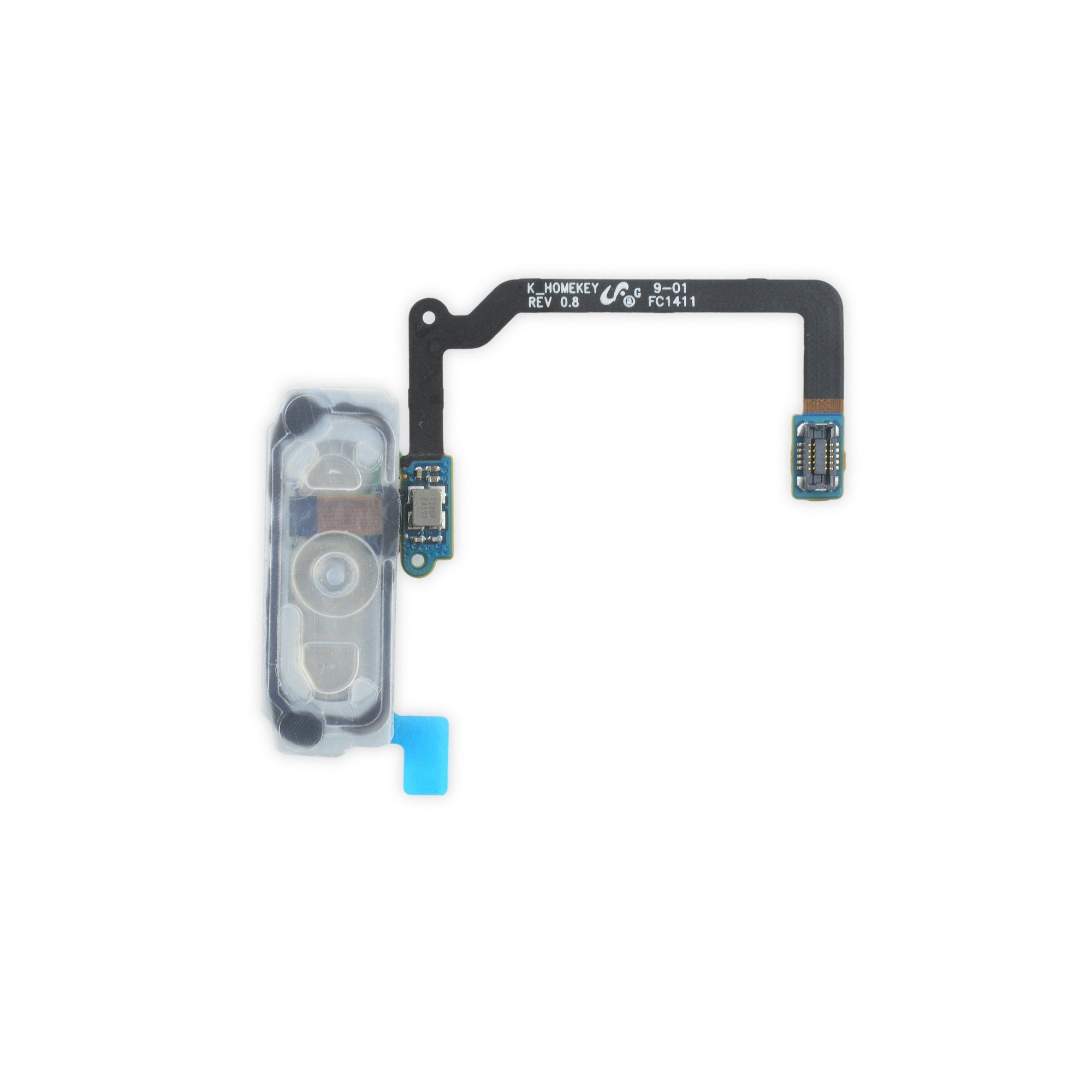 Galaxy S5 Home Button and Cable Assembly Black New