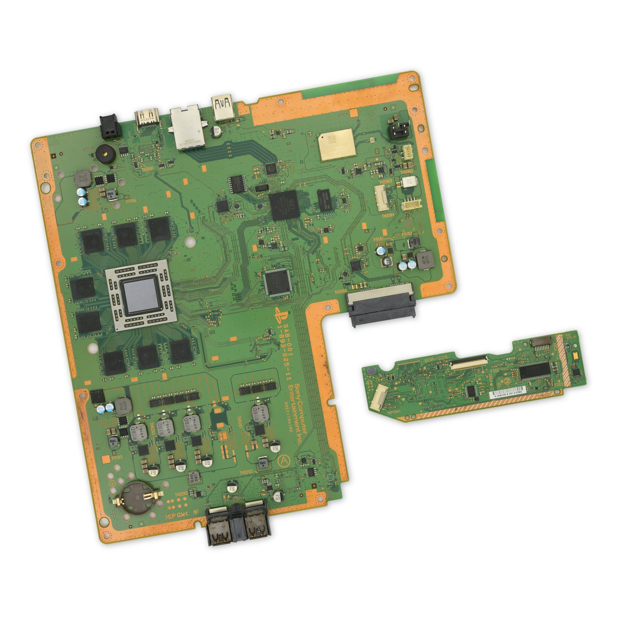 PlayStation 4 SAB-001 Motherboard & Optical Drive Board