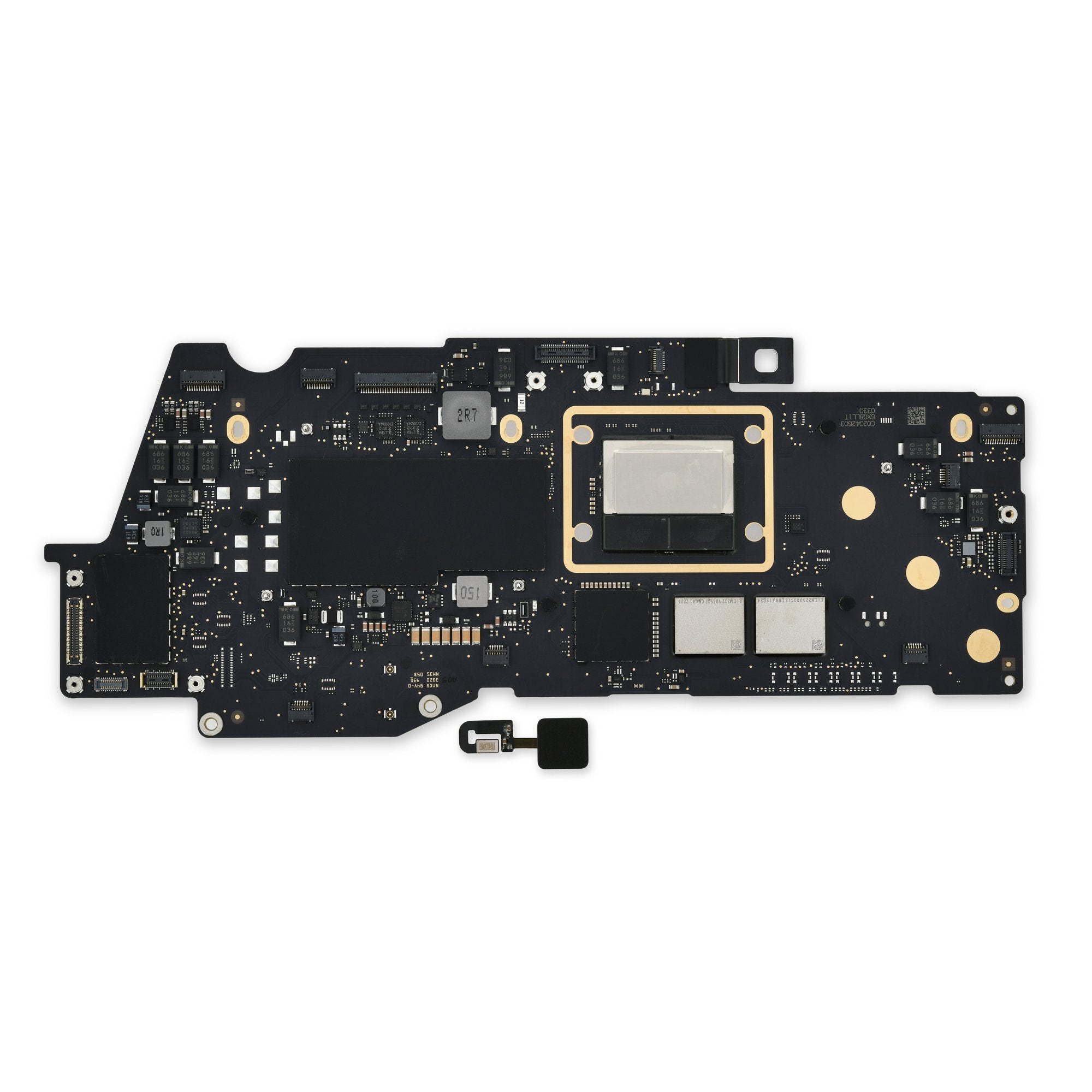 MacBook Pro 13" (A2338, Late 2020) 3.2 GHz Logic Board with Paired Touch ID Sensor 8 GB RAM 256 GB Used