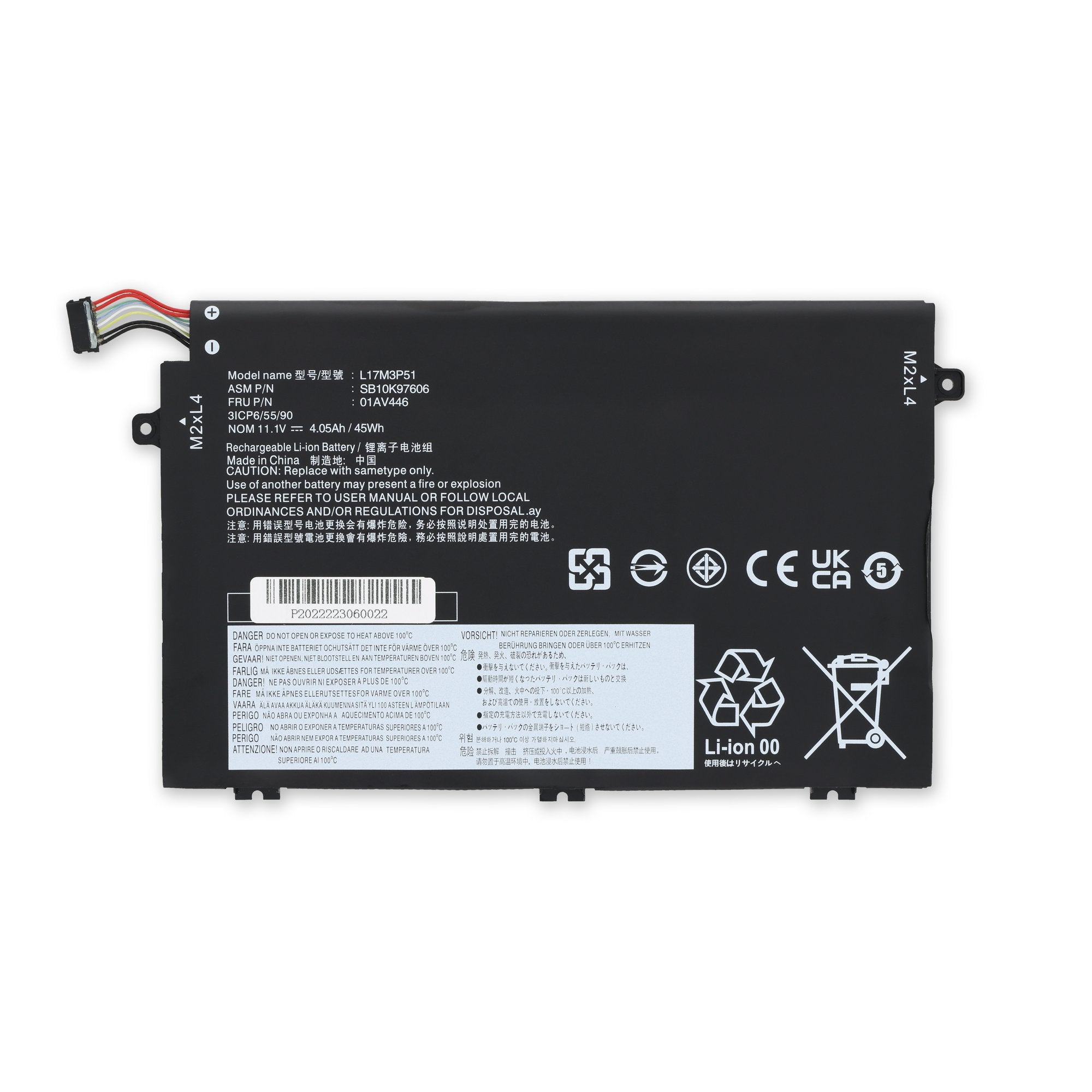 Lenovo 01AV445 Laptop Battery New Part Only