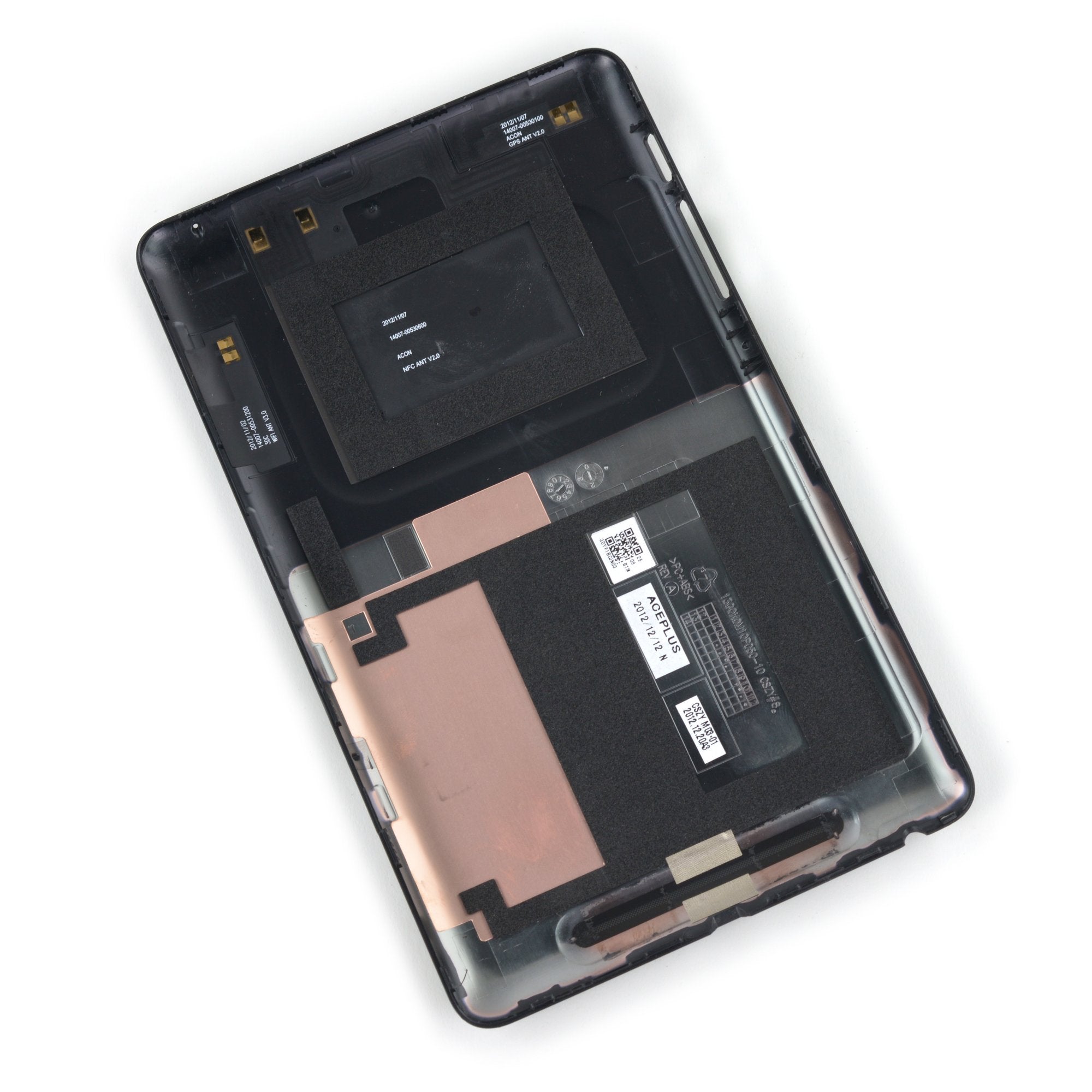 Nexus 7 (1st Gen) Rear Panel