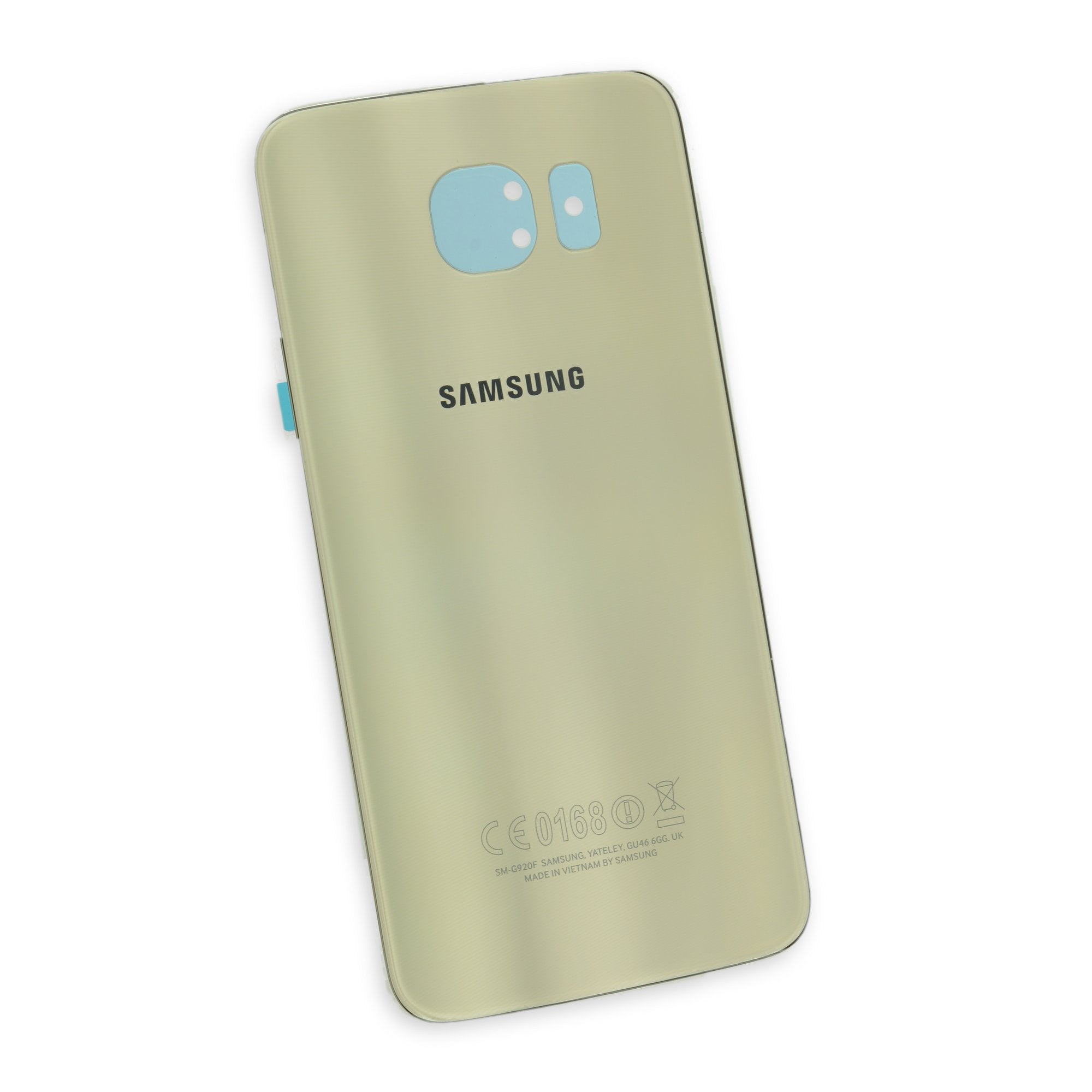 Galaxy S6 Rear Glass Panel/Cover - Original Gold New Part Only