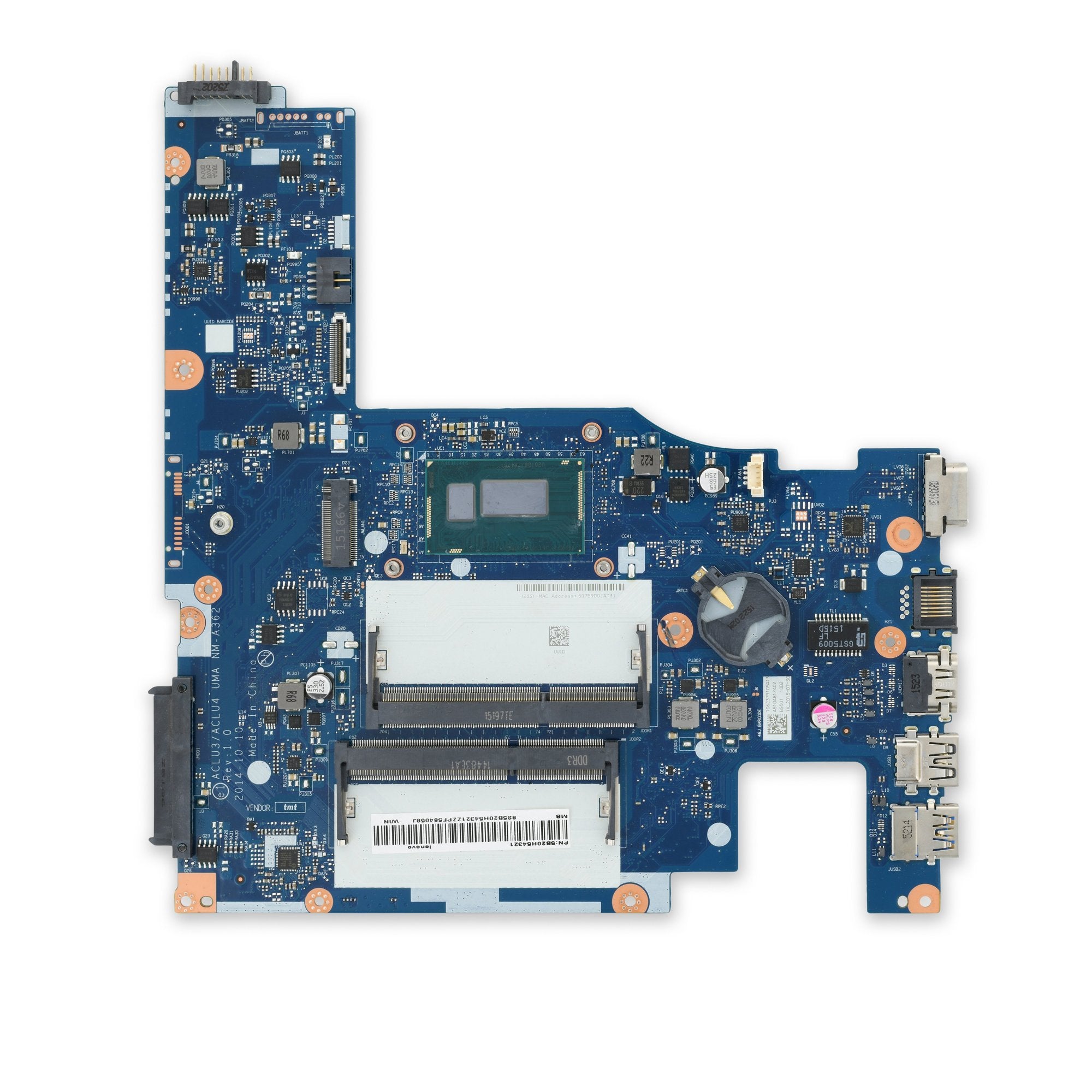 Lenovo G50-80 1.9GHz Motherboard Used