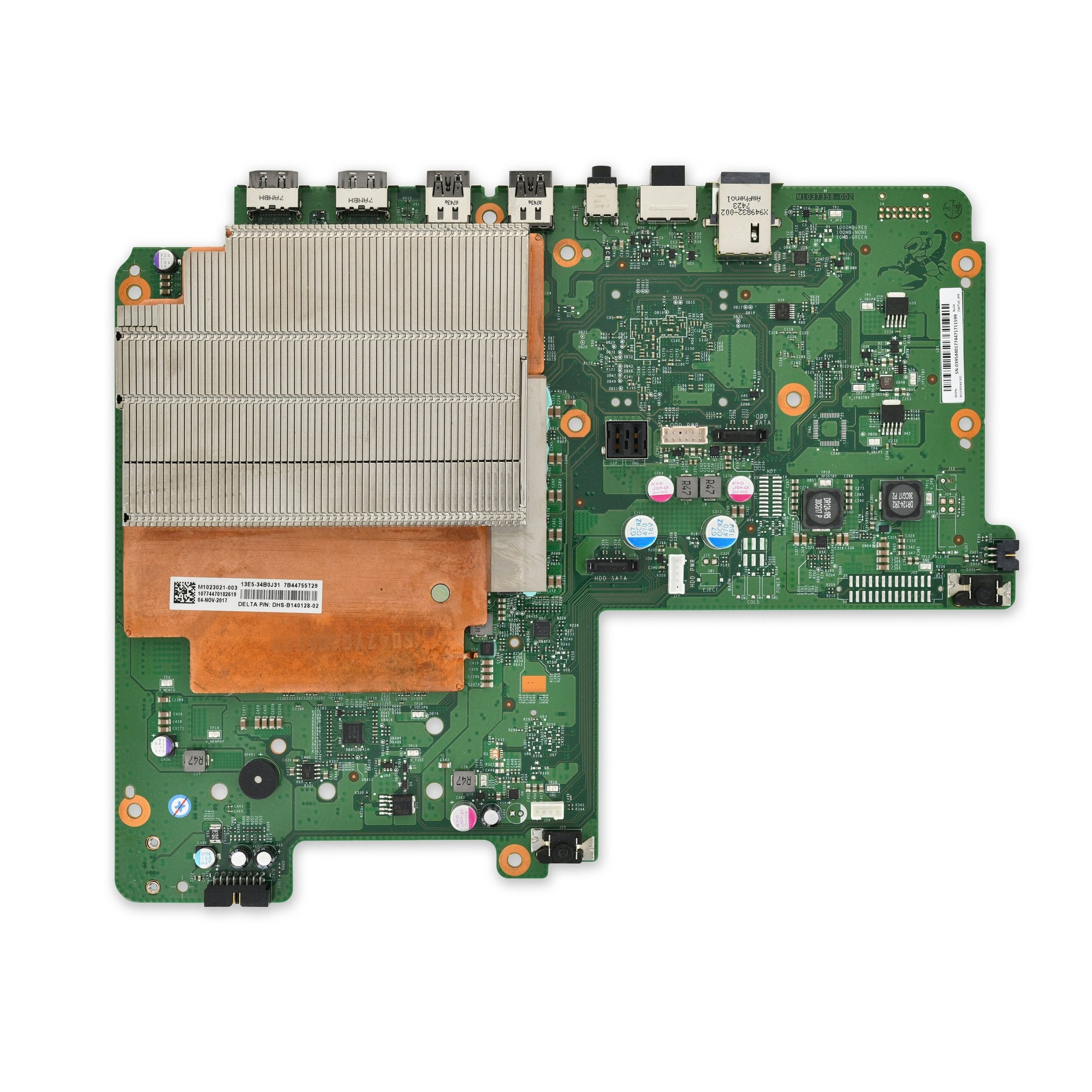 Xbox One X Motherboard and Paired Optical Drive Used