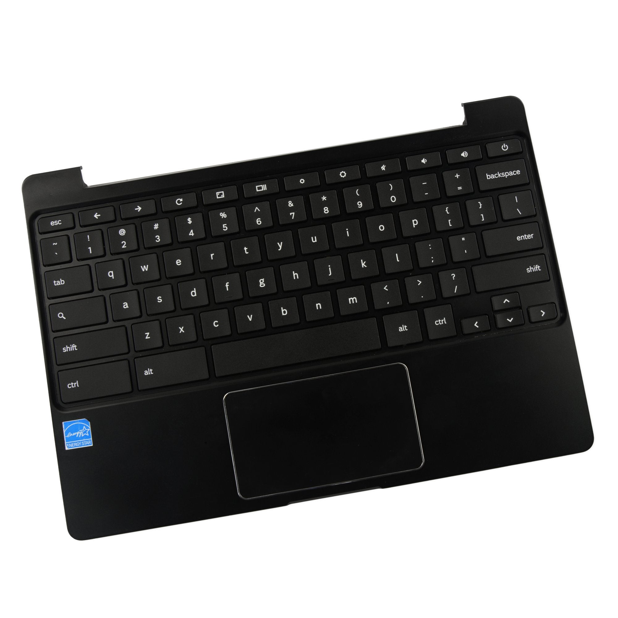 Samsung Chromebook XE503C12 Palmrest Keyboard Touchpad Assembly Black Used, A-Stock