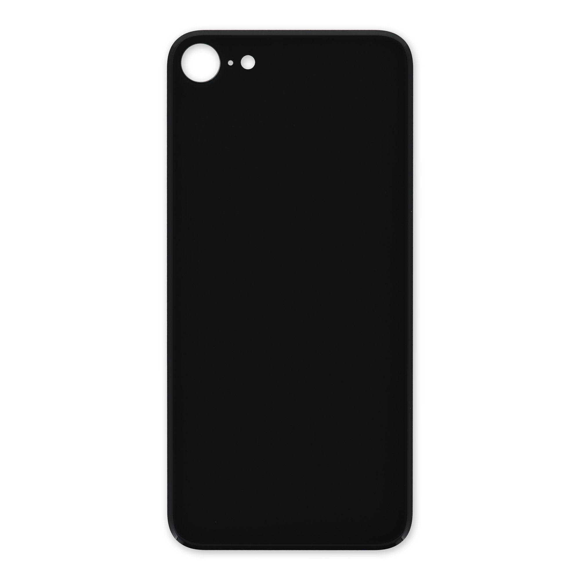 iPhone 8 Aftermarket Blank Rear Glass Panel Black New