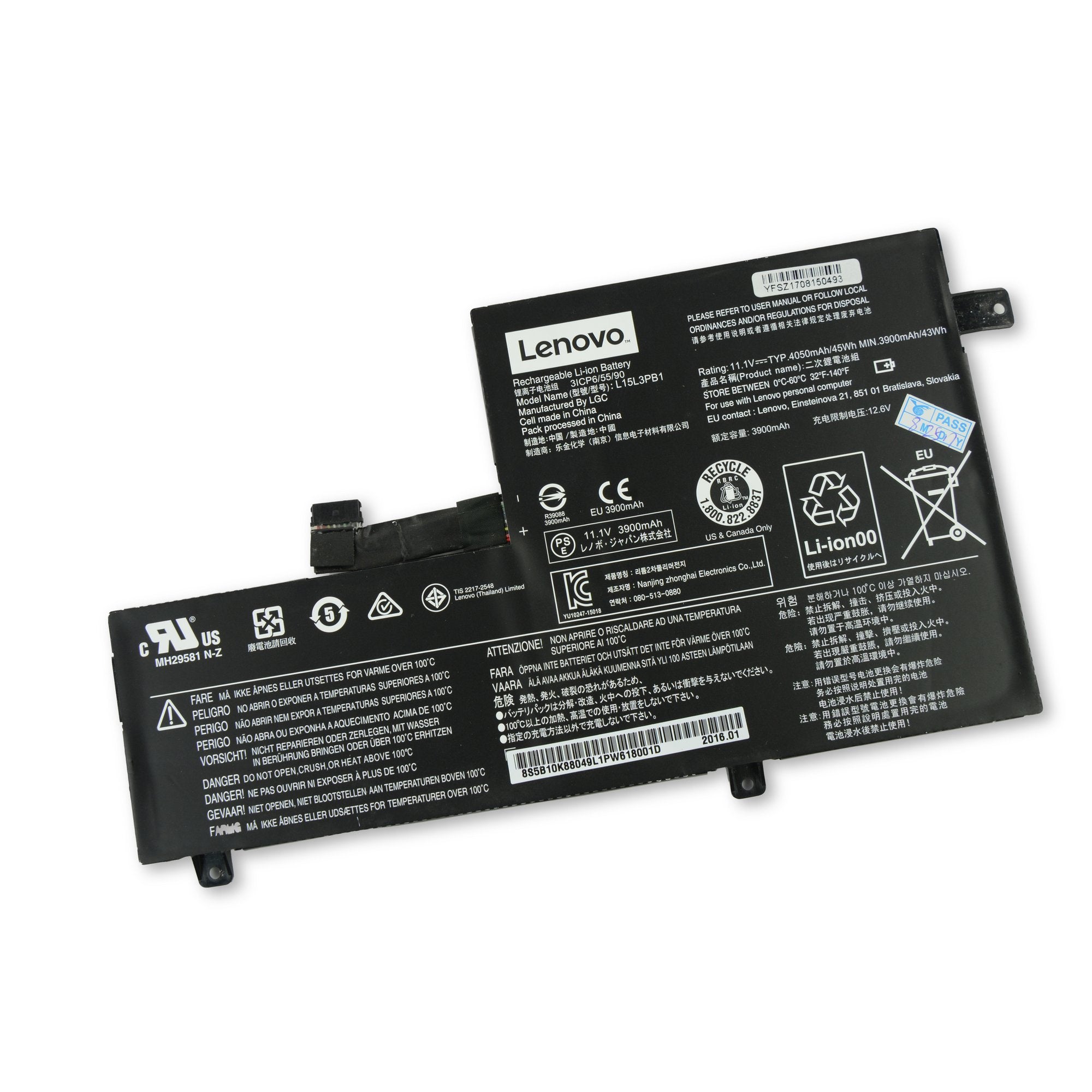Lenovo N22 and N23 Chromebook Battery