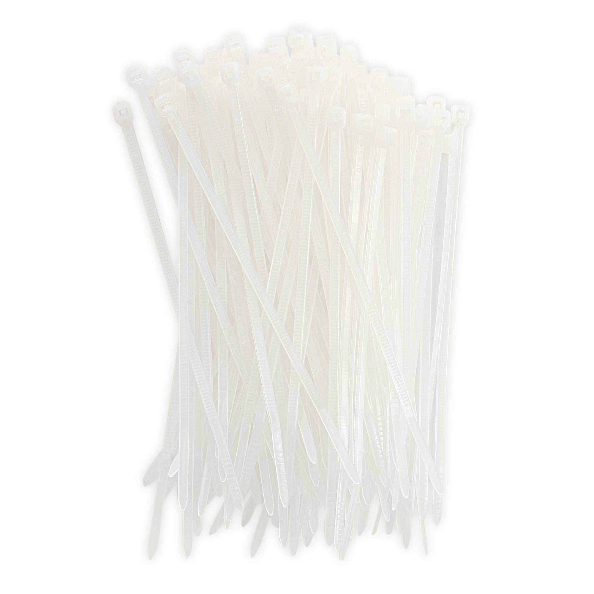 Zip Ties New 4 inch 100 pcs White