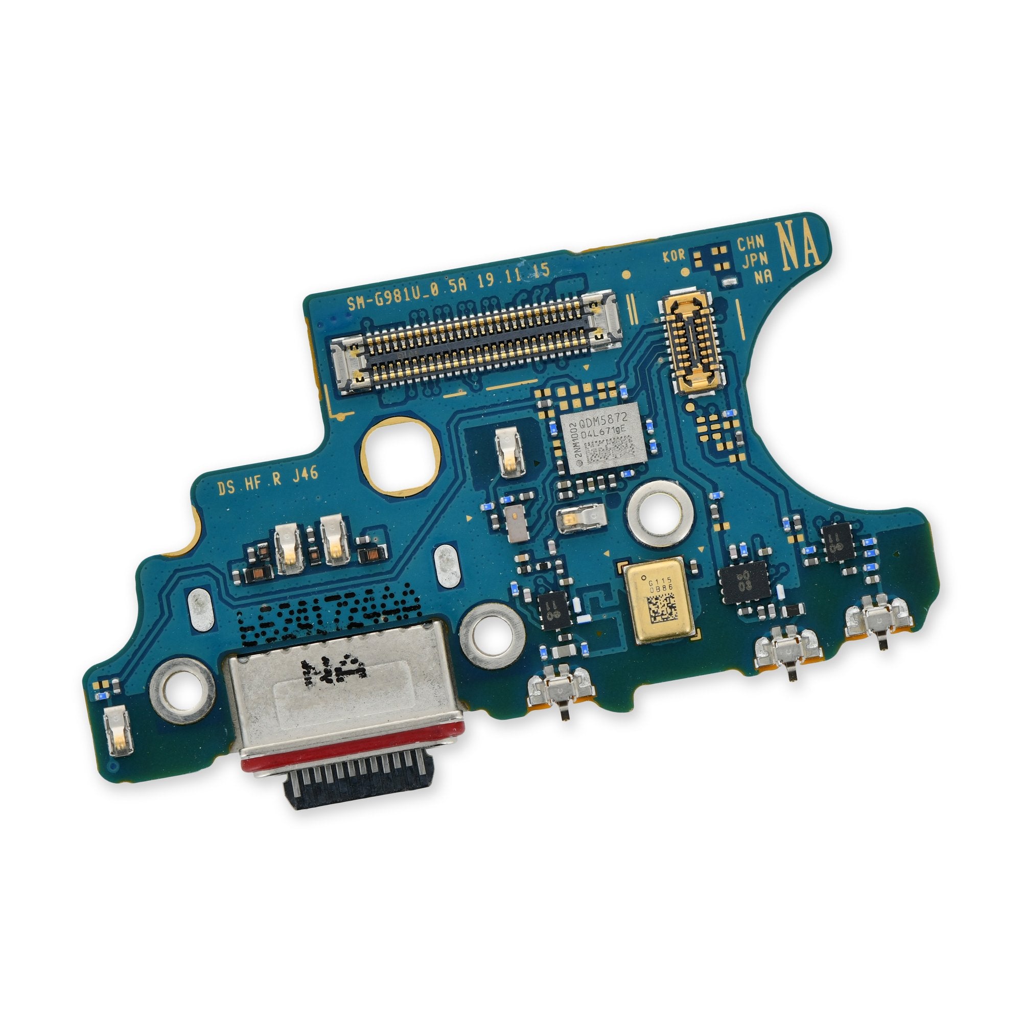 Galaxy S20 (SM-G981U 5G US) Charging Daughter Board