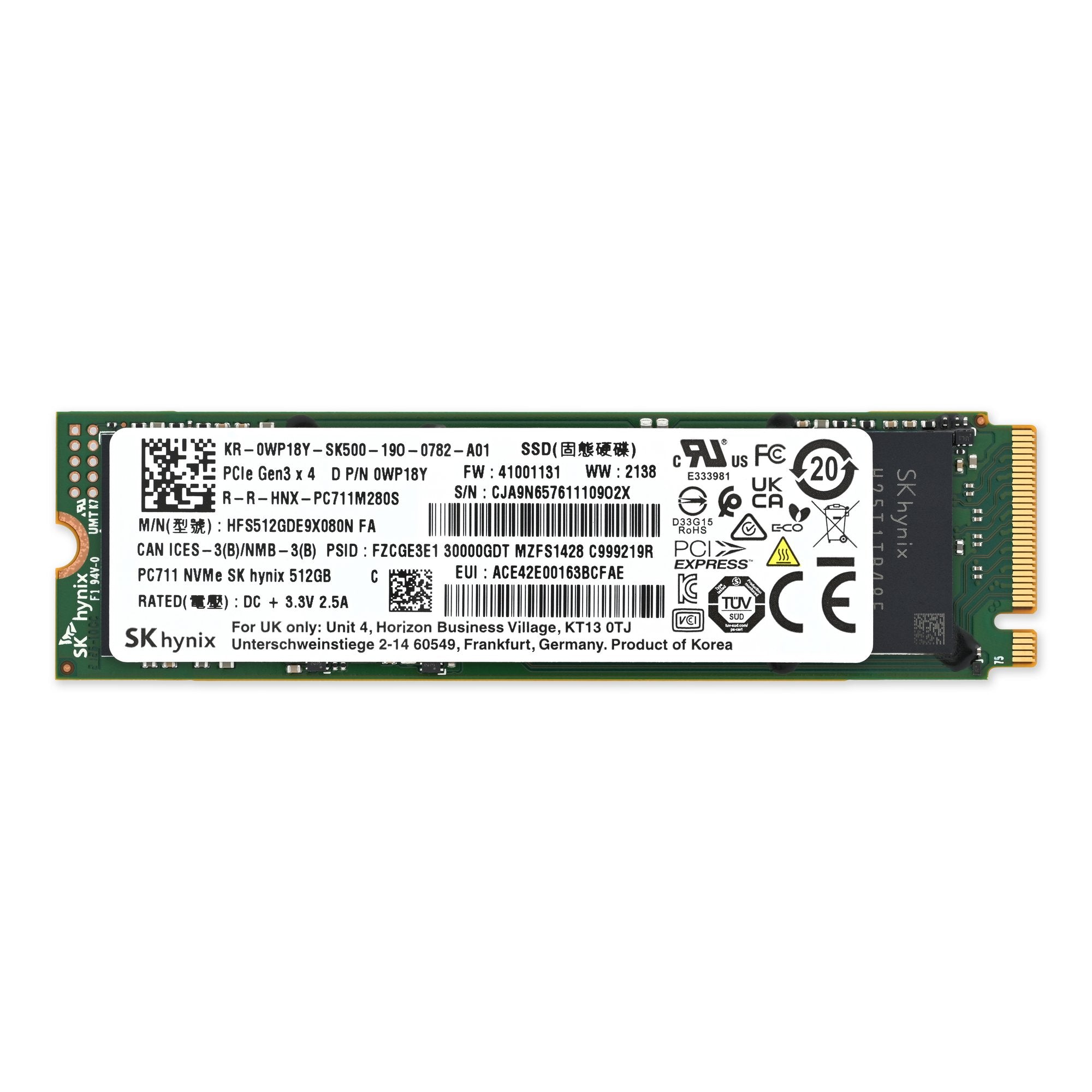 Dell XPS 15 9510 SSD Used