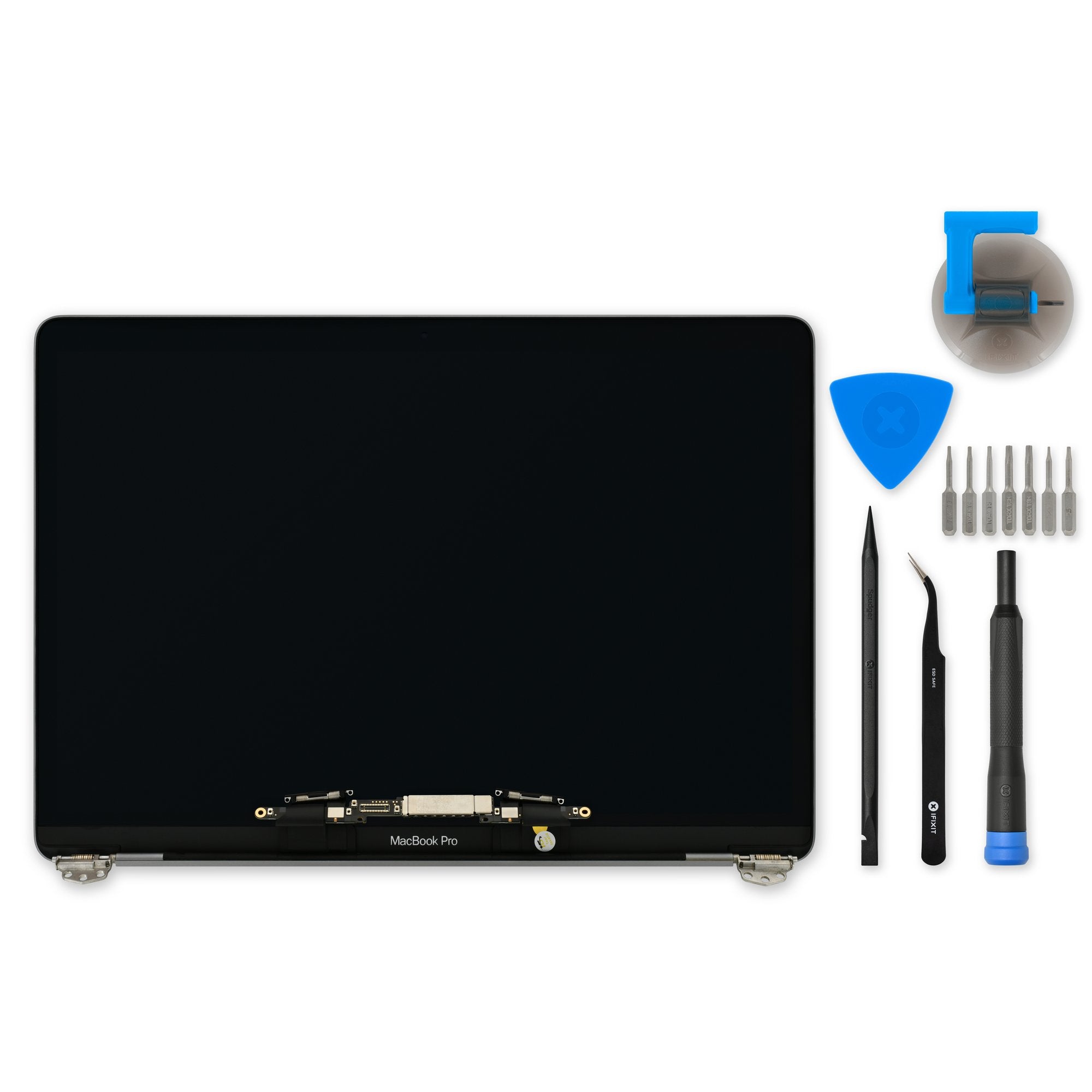 MacBook Pro 13" (A2338) Display Assembly Dark Gray Used, Premium Fix Kit