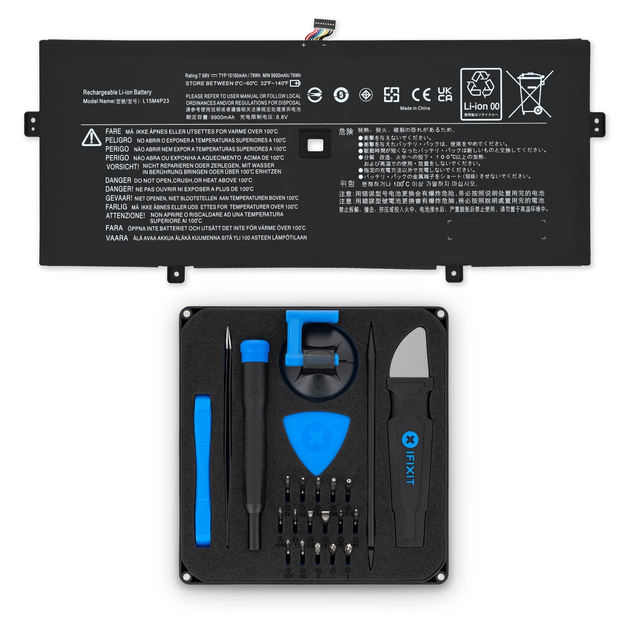 Lenovo Yoga 910 (13") Battery New Fix Kit