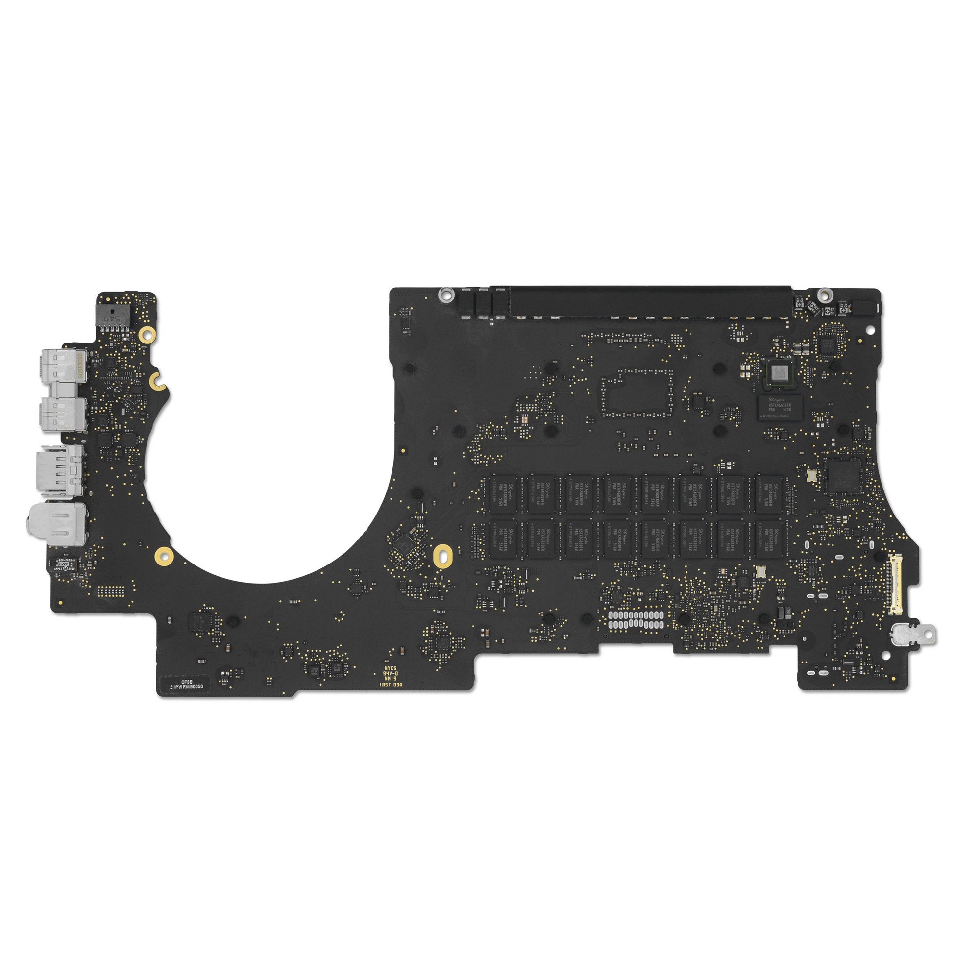 MacBook Pro 15" Retina (Mid 2015, Integrated Graphics) 2.5 GHz 16 GB RAM Logic Board Used