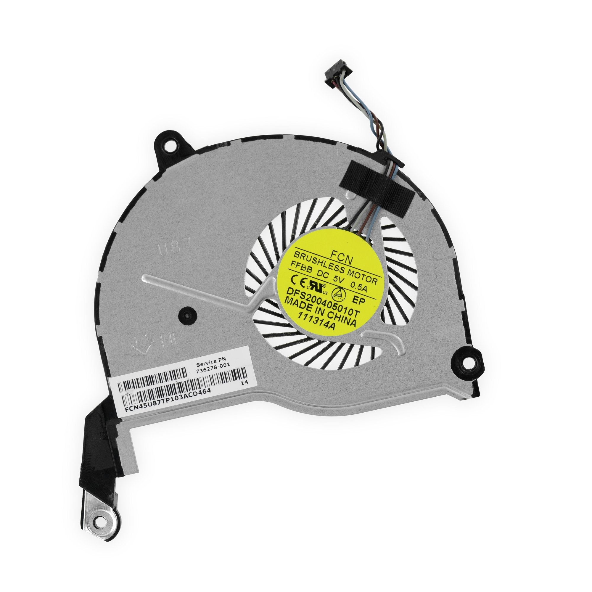 HP TouchSmart 15-F010DX Fan