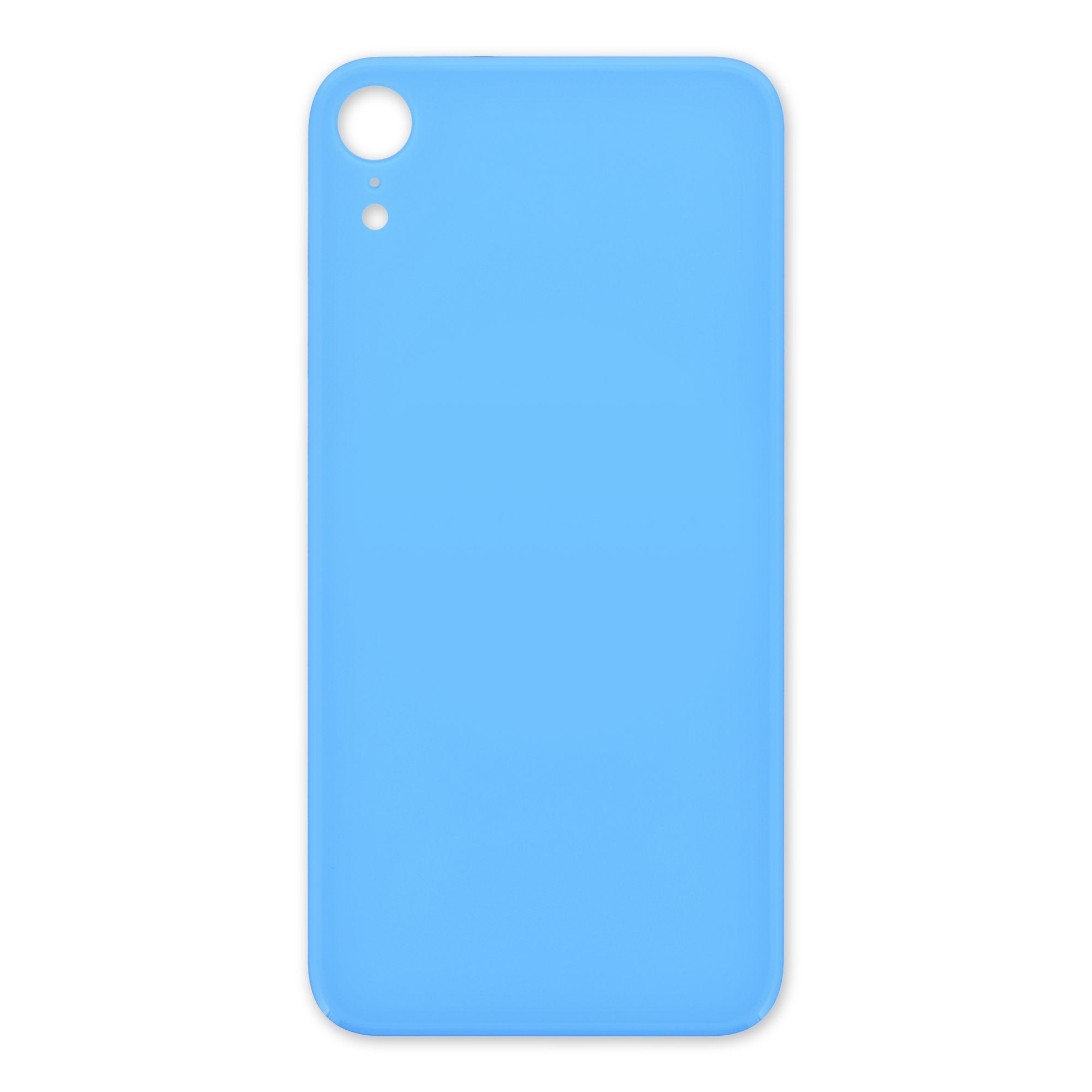 iPhone XR Aftermarket Blank Rear Glass Panel Blue New