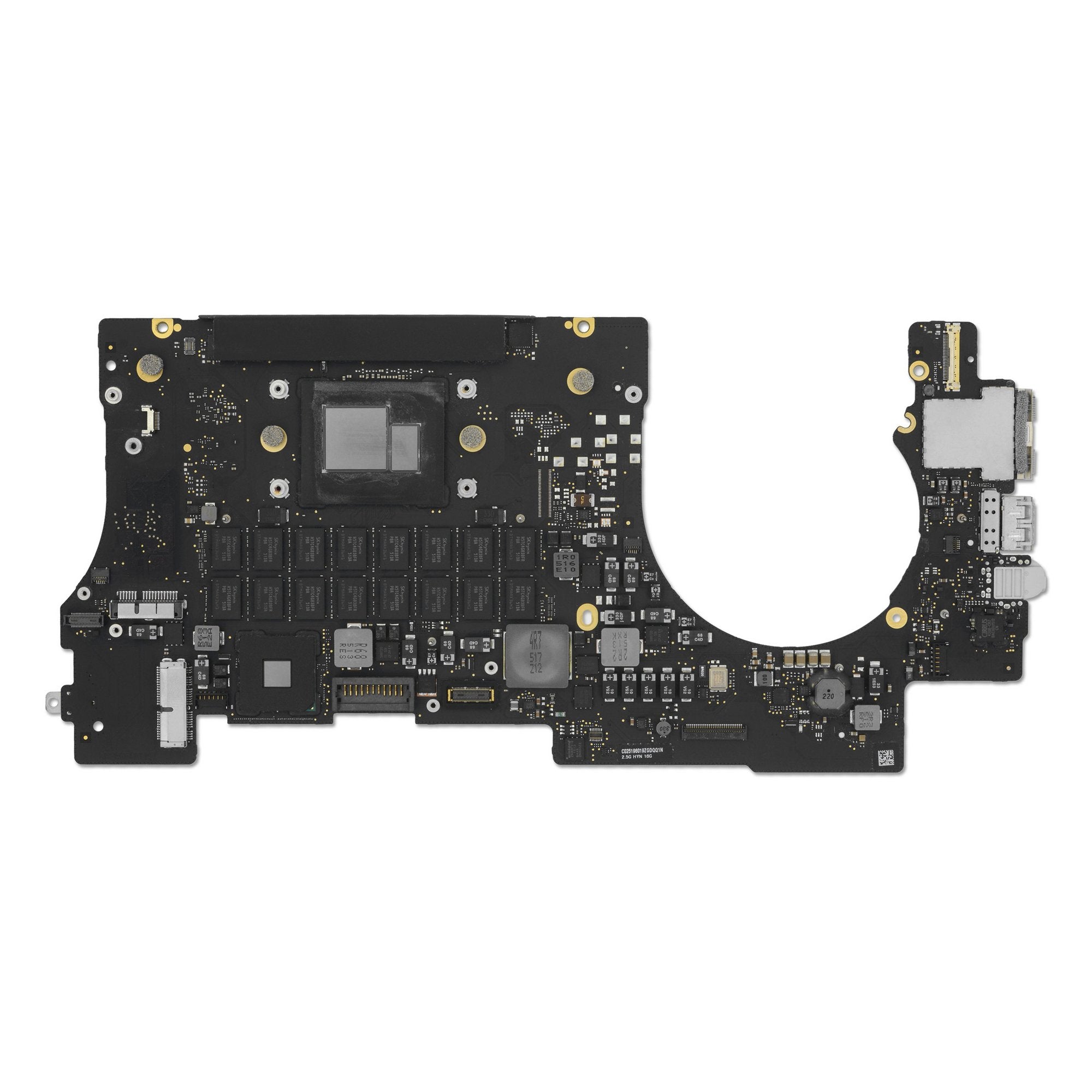 MacBook Pro 15" Retina (Mid 2015, Integrated Graphics) 2.5 GHz 16 GB RAM Logic Board Used