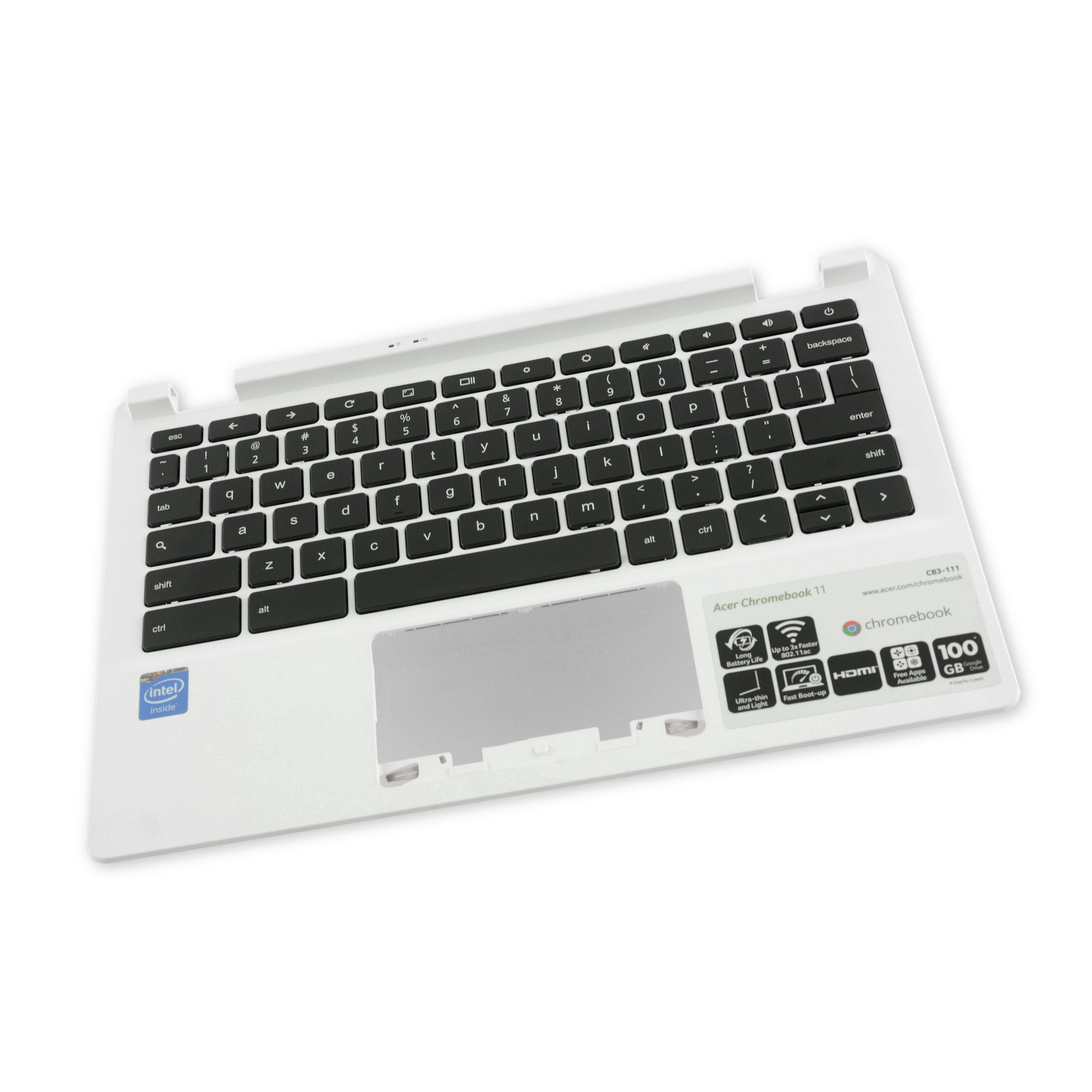 Acer Chromebook CB3-111-C670 Upper Case