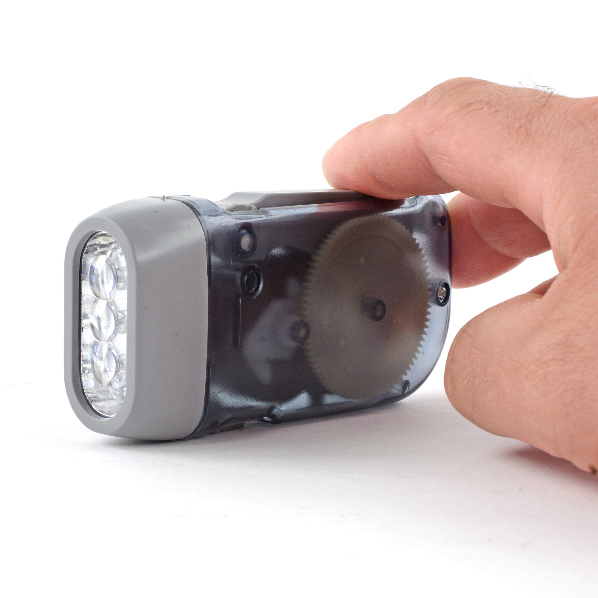 Hand-Powered Flashlight