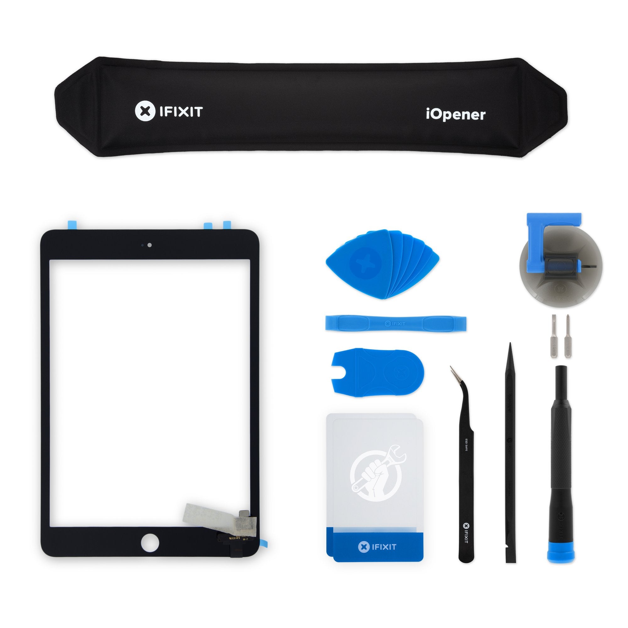 iPad mini 3 Screen Digitizer Black New Fix Kit