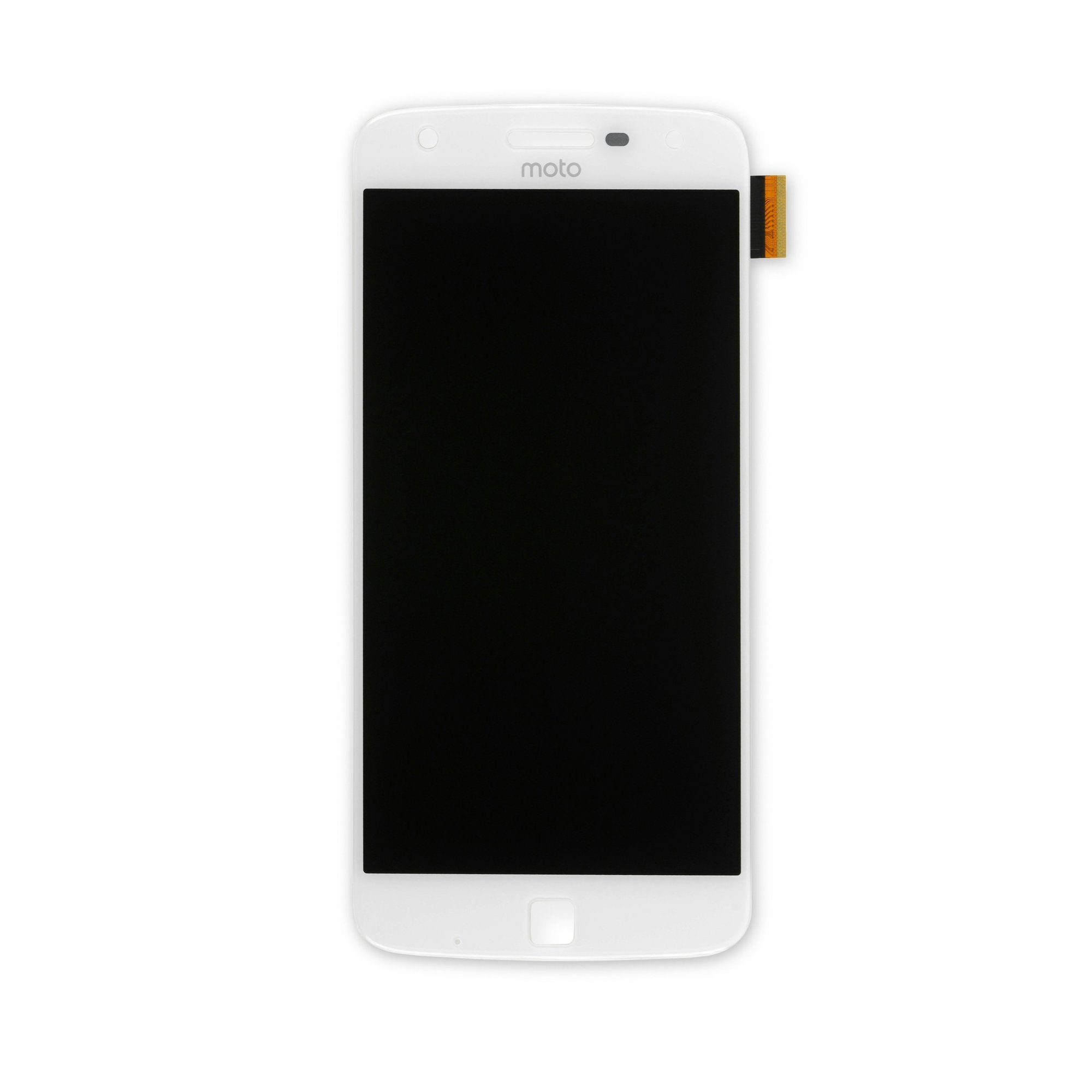 Moto Z Play Screen - Genuine White New Part Only