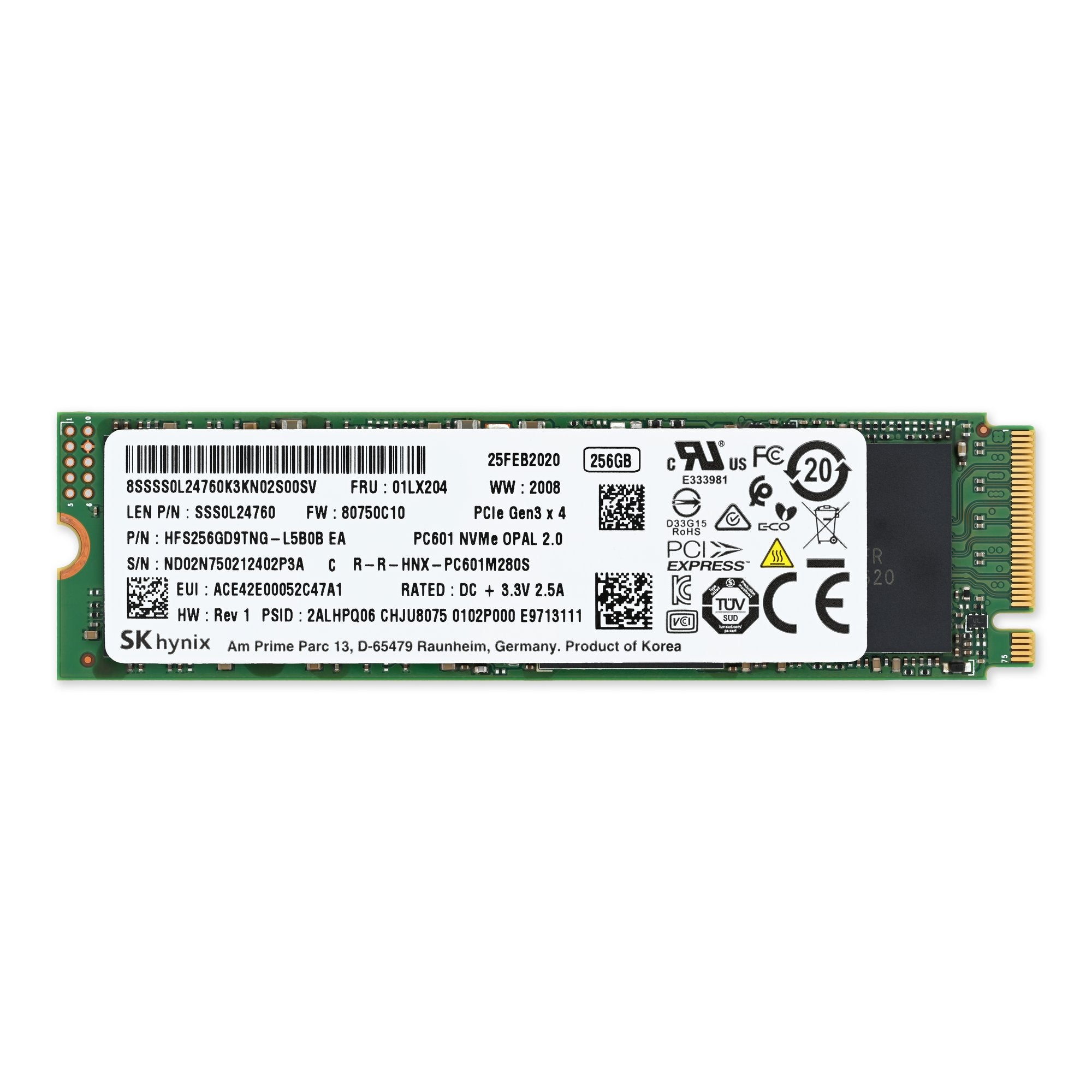 Lenovo ThinkPad T495s 01LX204 SSD Used