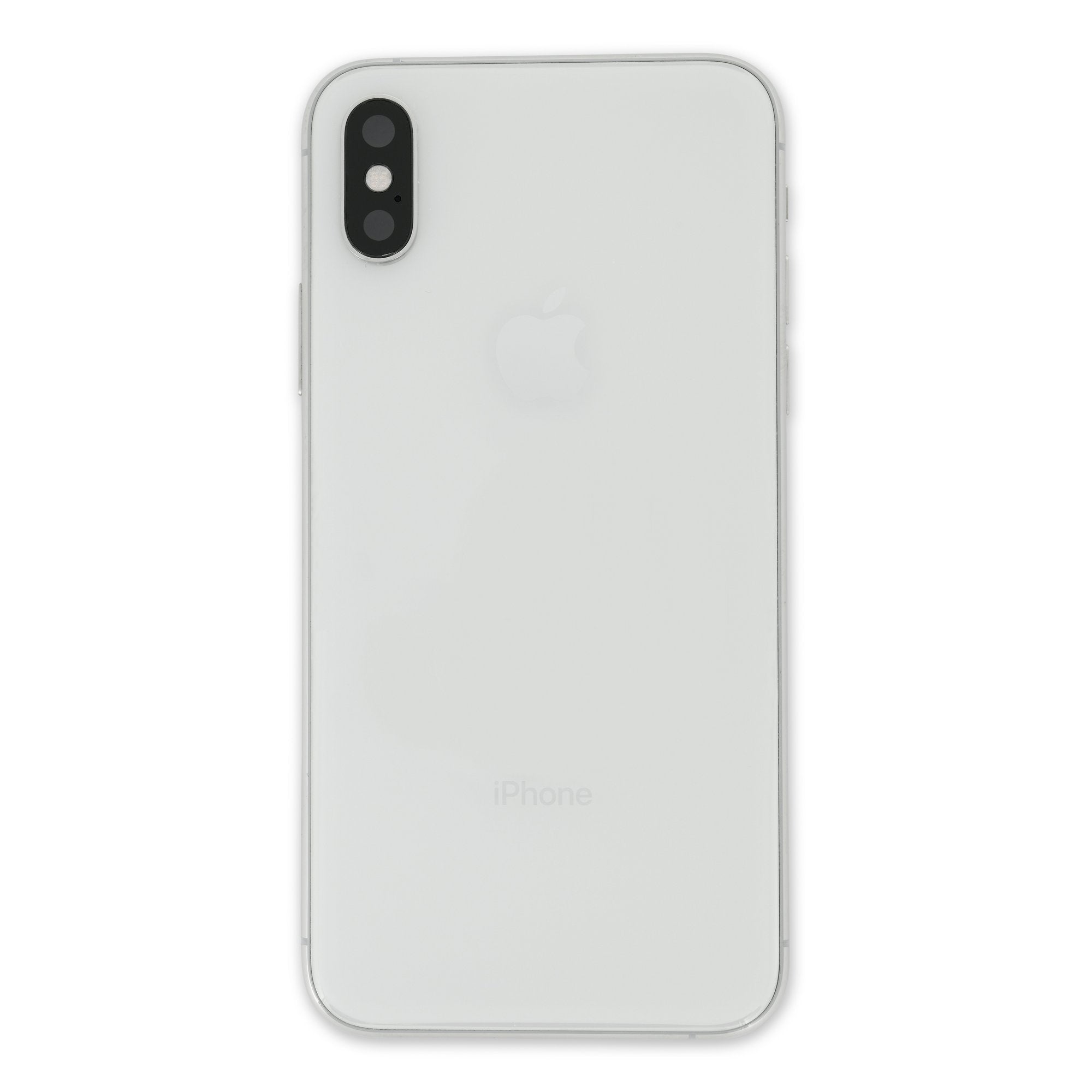 iPhone XS OEM Rear Case Silver Used, A-Stock
