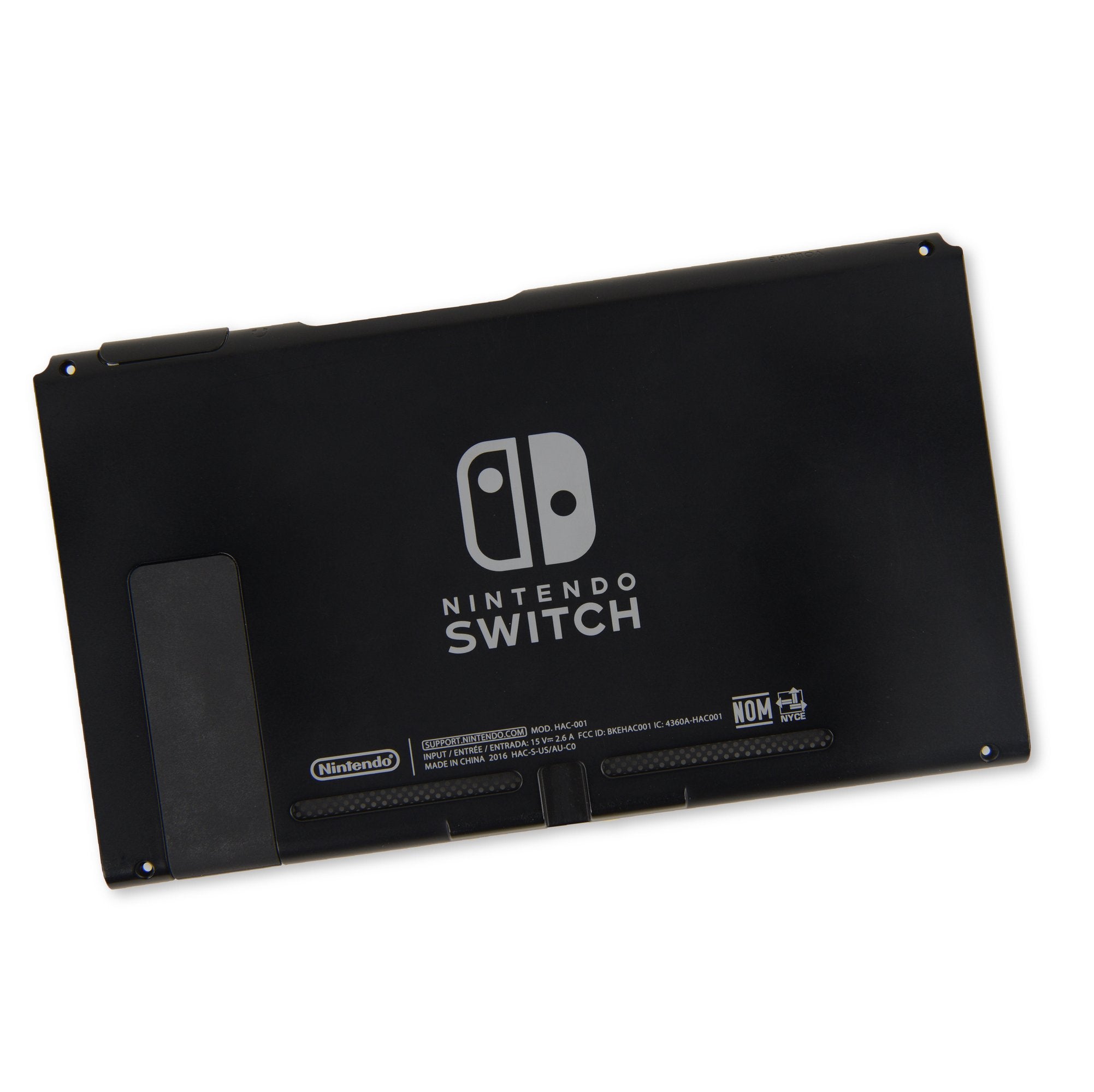 Nintendo Switch Rear Panel Used, A-Stock Black
