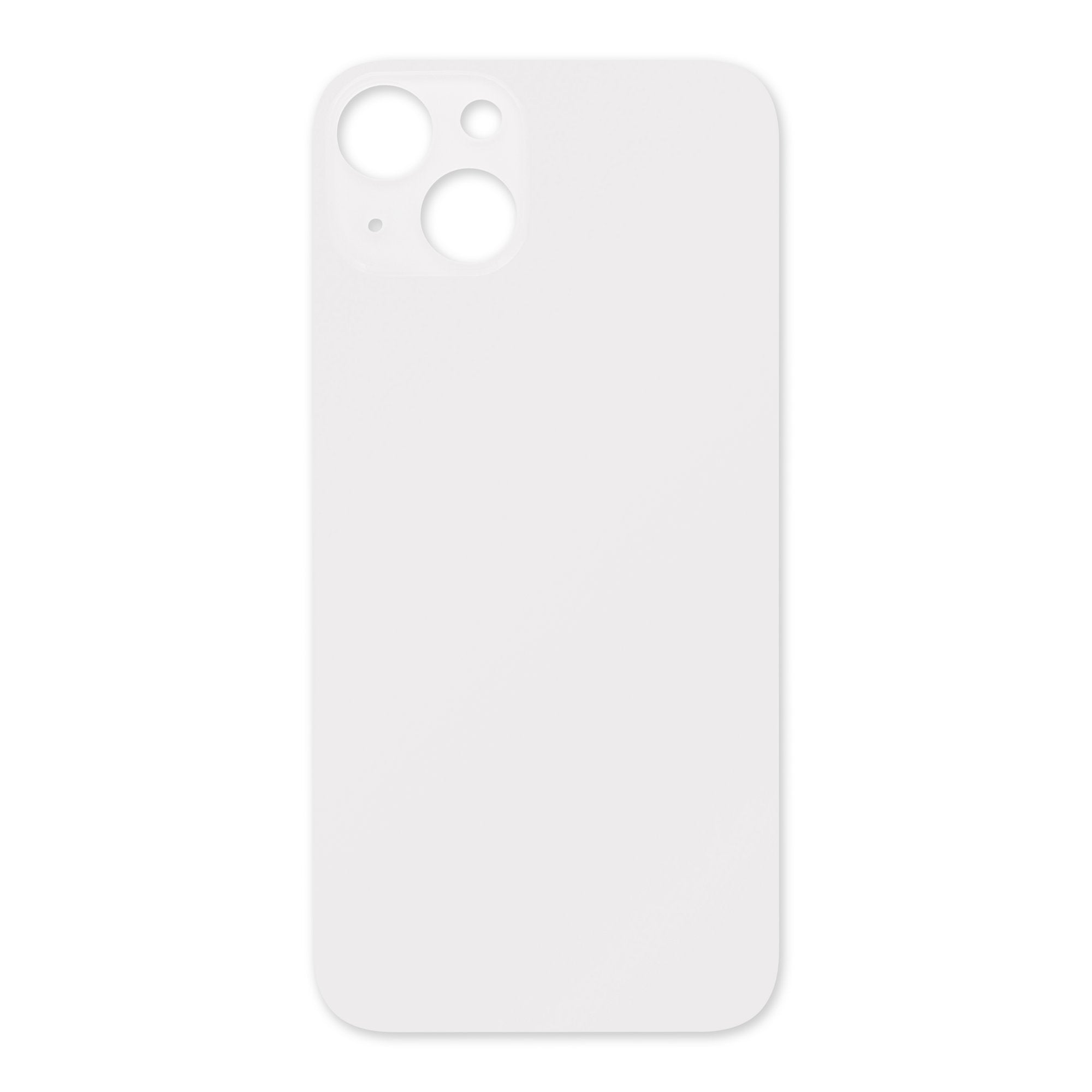 iPhone 13 Aftermarket Blank Rear Glass Panel White New