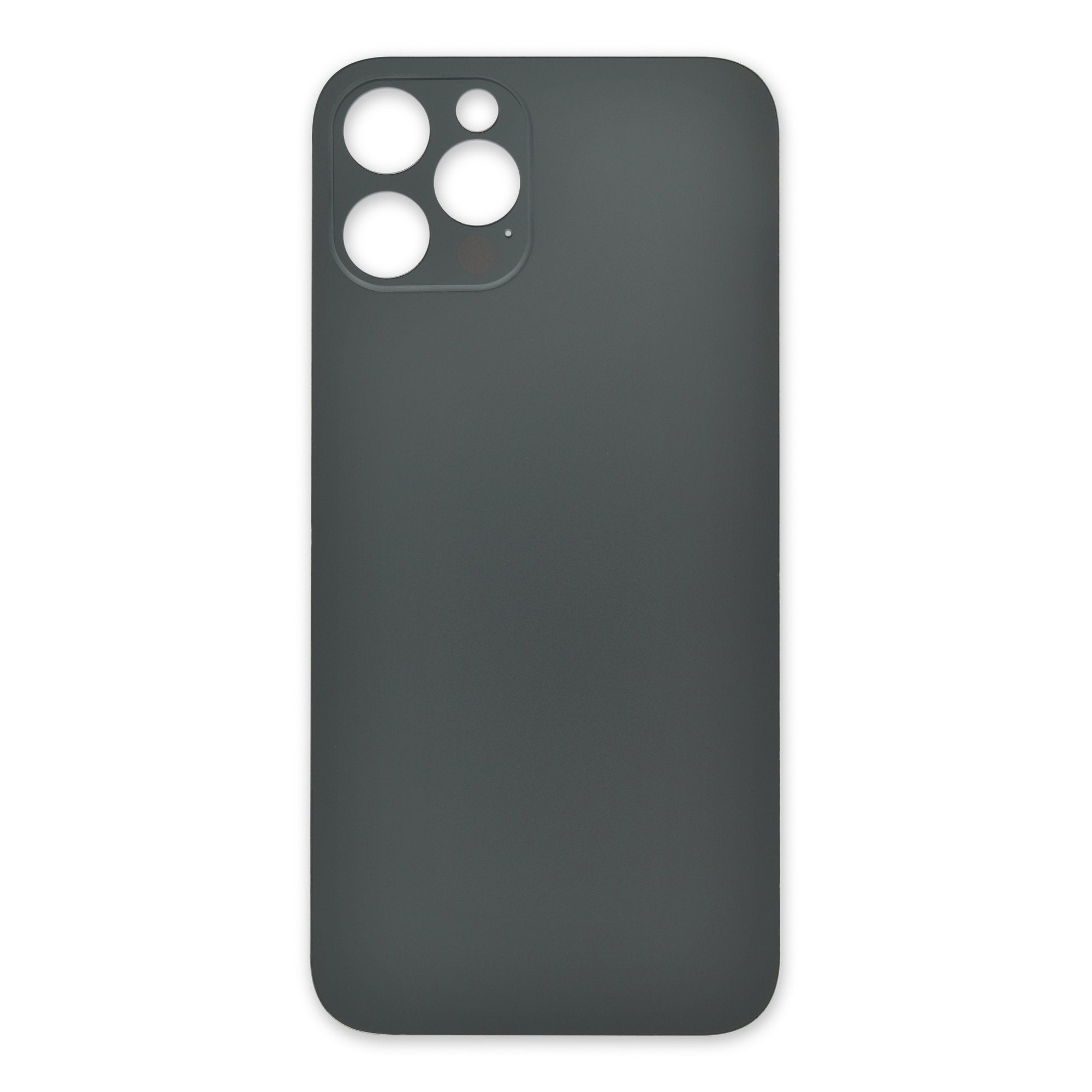 iPhone 12 Pro Aftermarket Blank Rear Glass Panel Dark Gray New