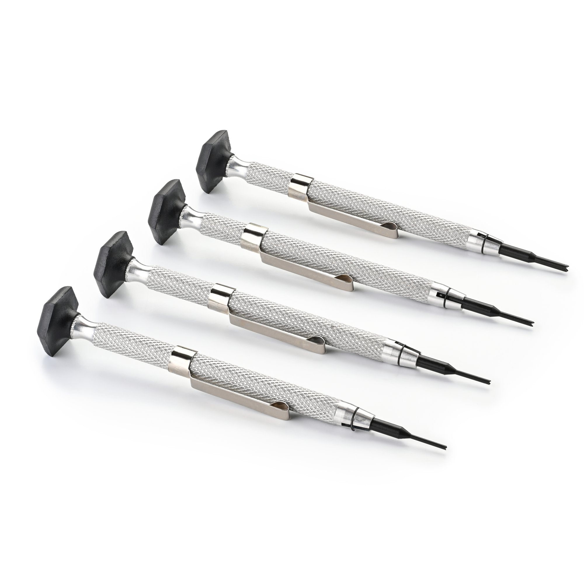 Precision Screw Extractor Set: Small Stripped Screw Remover