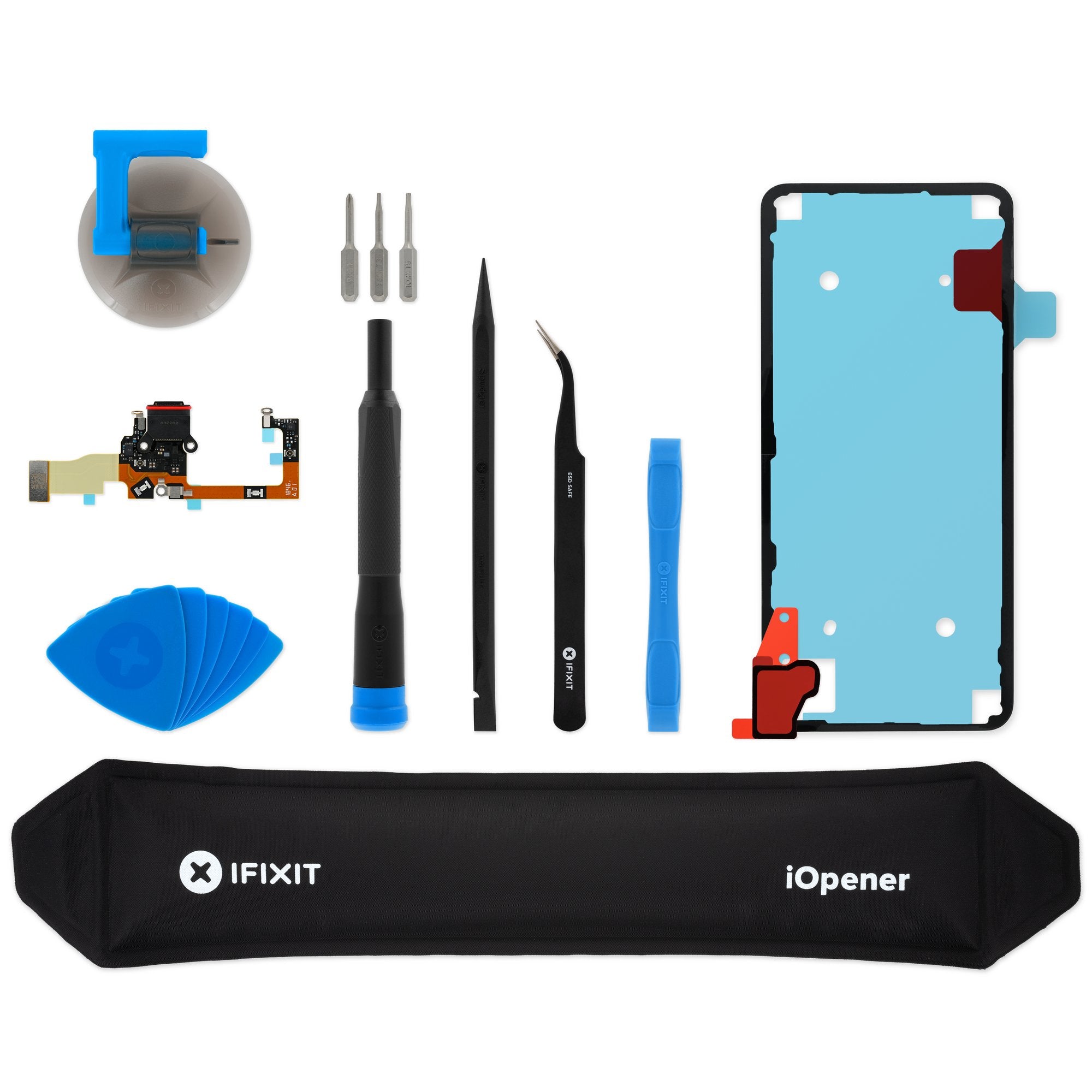 Google Pixel 3 Charging Assembly - Genuine New Fix Kit